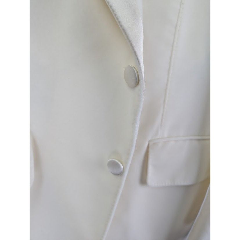 Tom Ford o1rshd1 Blazer Jacket in White Size US L / EU 52-54 / 3 - 8 Thumbnail