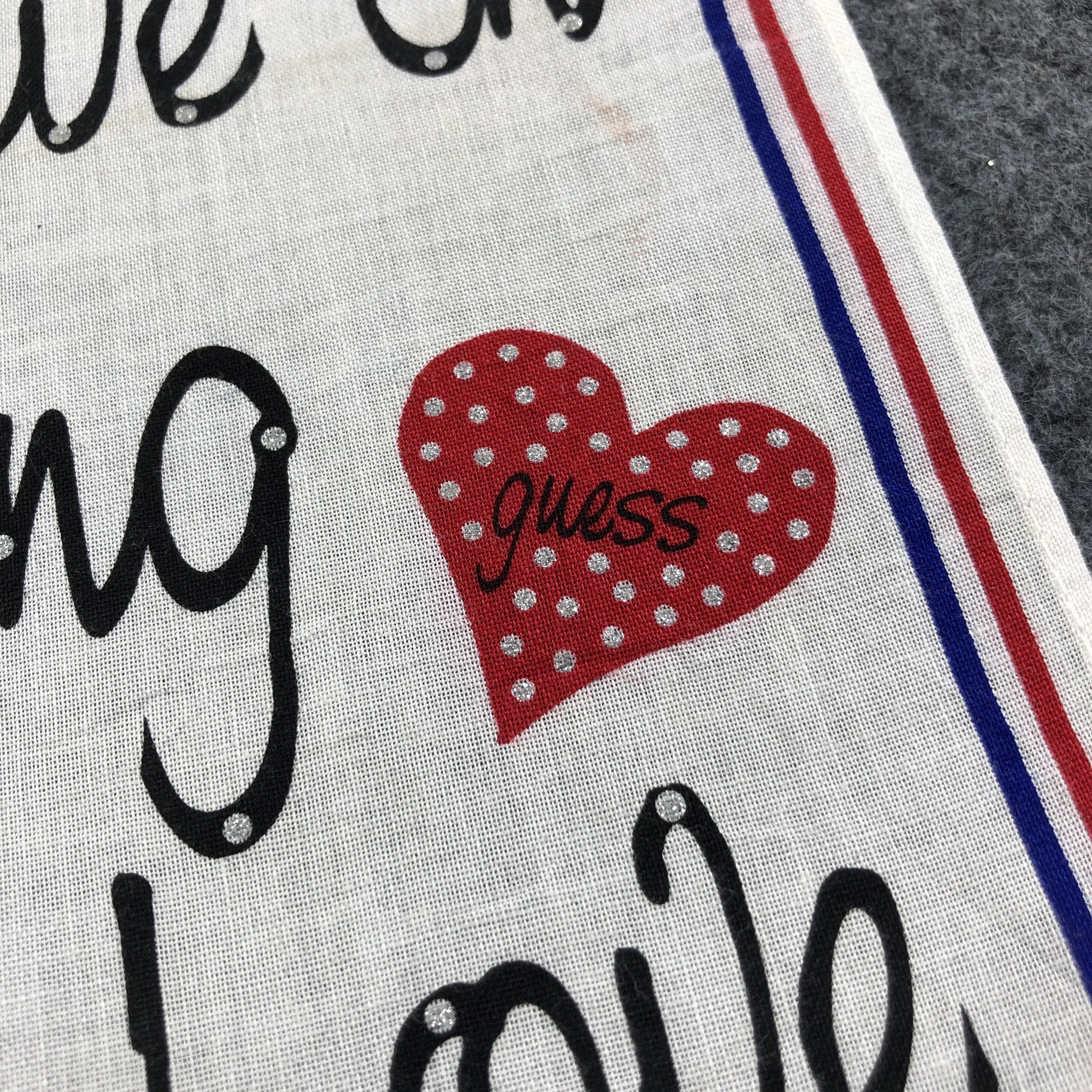 Guess × Vintage Guess Handkerchief Neckerchief Bandana H2269 Size ONE SIZE - 4 Thumbnail