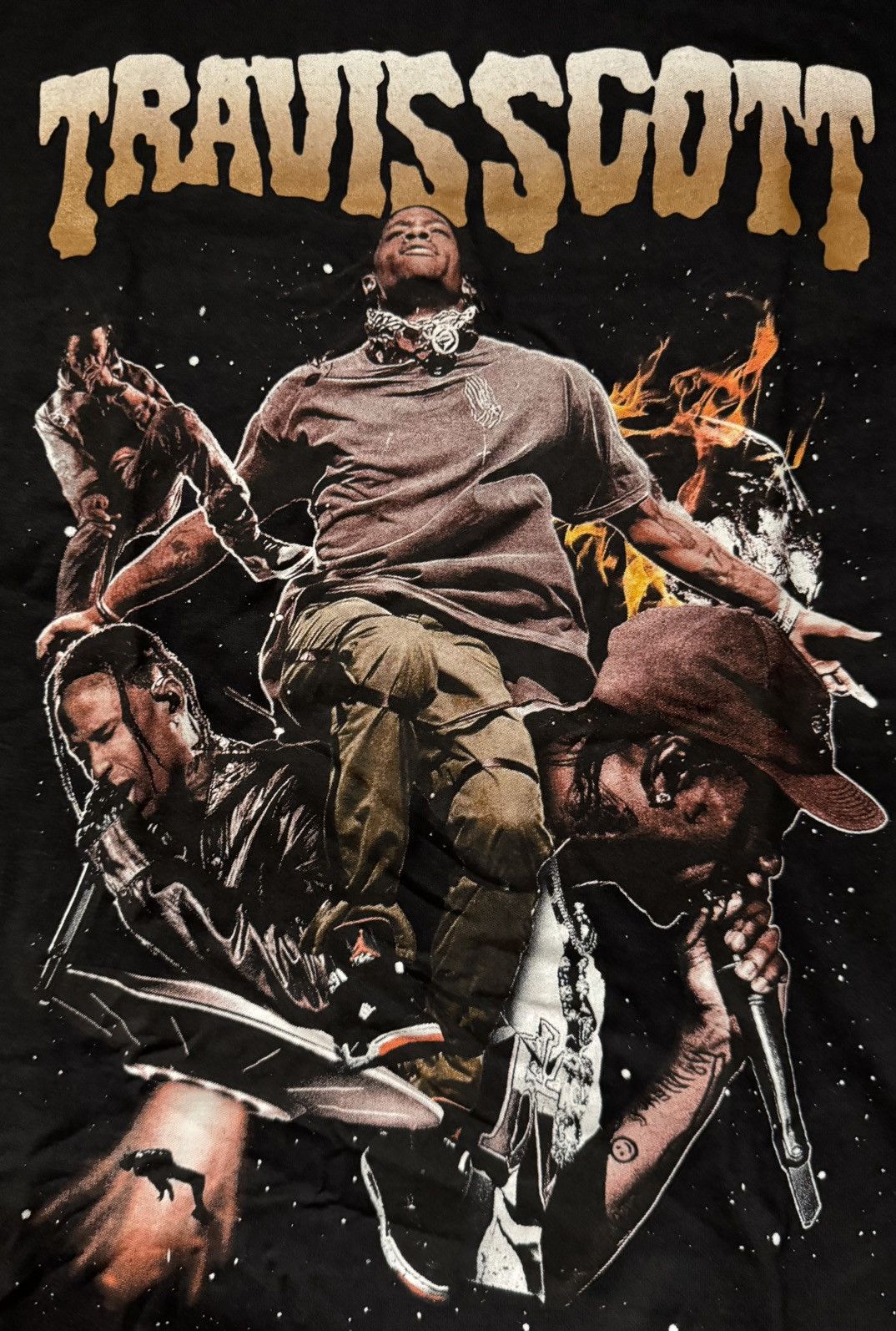 Alstyle Travis Scott Utopia Rap Tee Graphic T-Shirt XL Size US XL / EU 56 / 4 - 2 Thumbnail