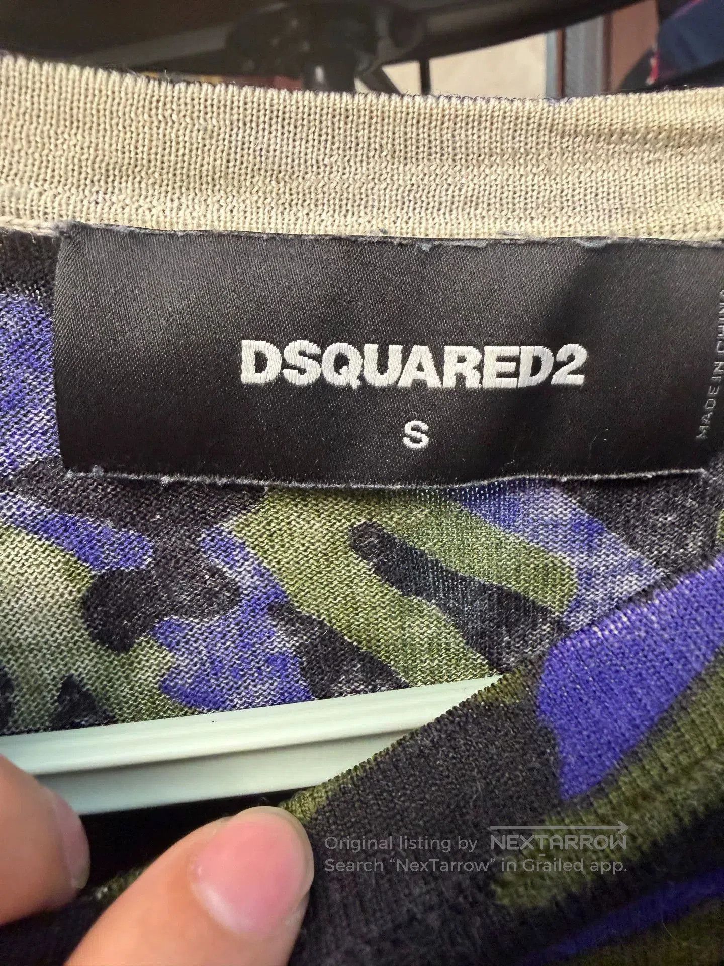 Dsquared2 Dsquared2 Camouflage Wool Long. Size US S / EU 44-46 / 1 - 2 Thumbnail