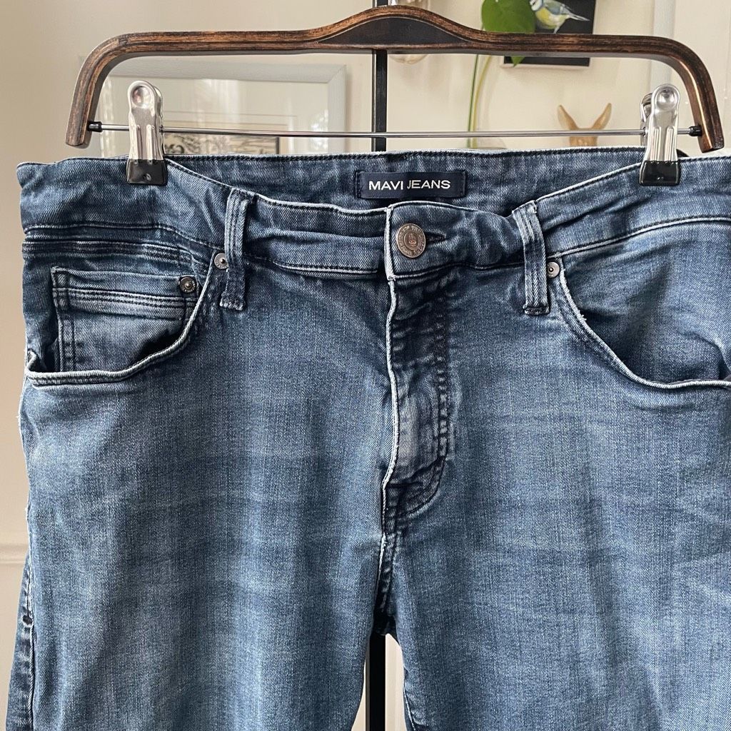 Mavi Mavi Slim Straight Men’s Jeans 34 x 31 Size US 34 / EU 50 - 2 Thumbnail