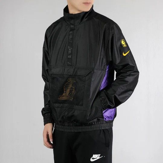 NBA × Nike Nike NBA Lakers Lightweight Pullover Jacket Size US M / EU 48-50 / 2 - 1 Thumbnail