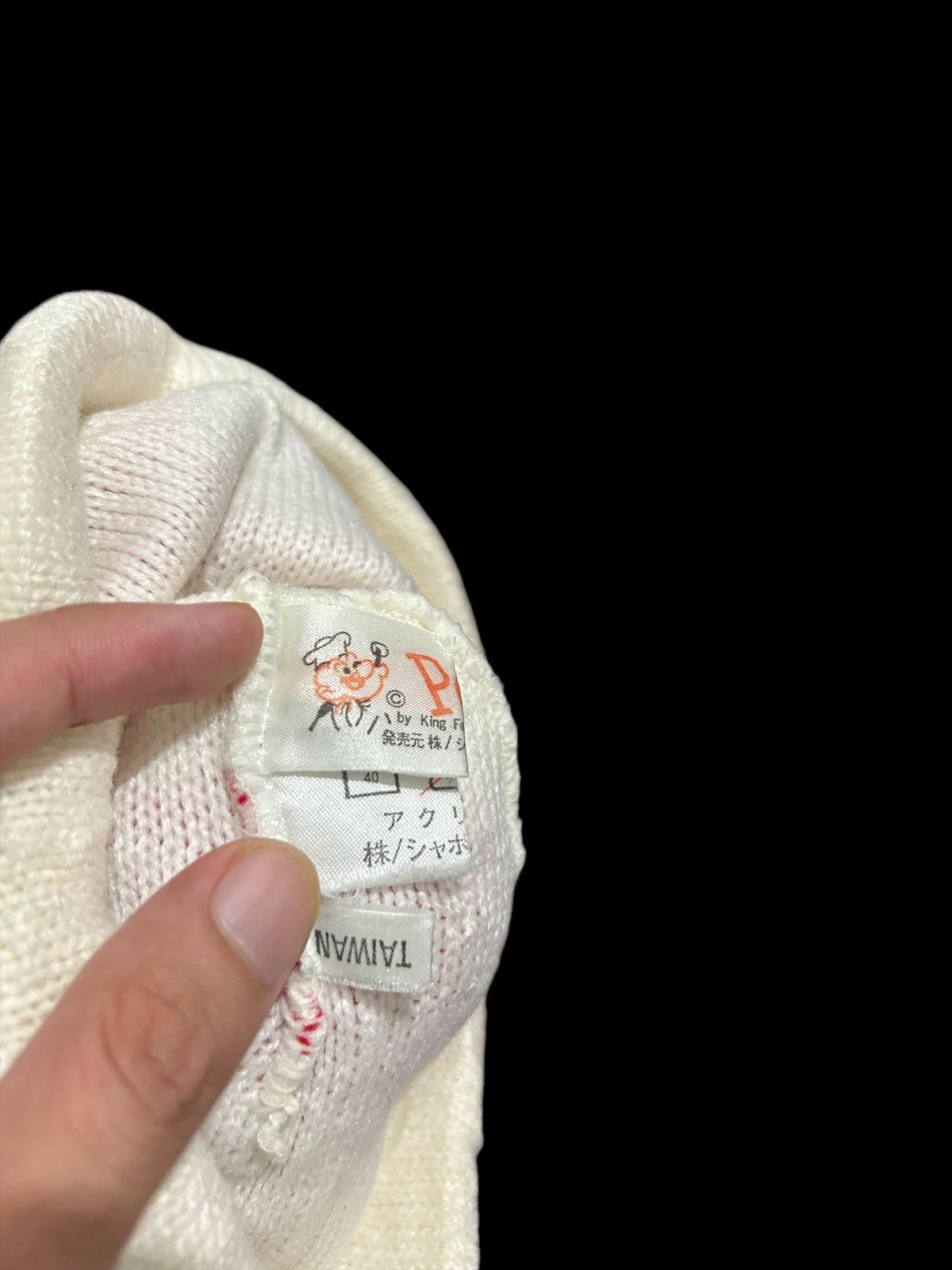 Japanese Brand × Kapital × Vintage Vintage Popeye Rare Design Beanie Hats Size ONE SIZE - 3 Thumbnail