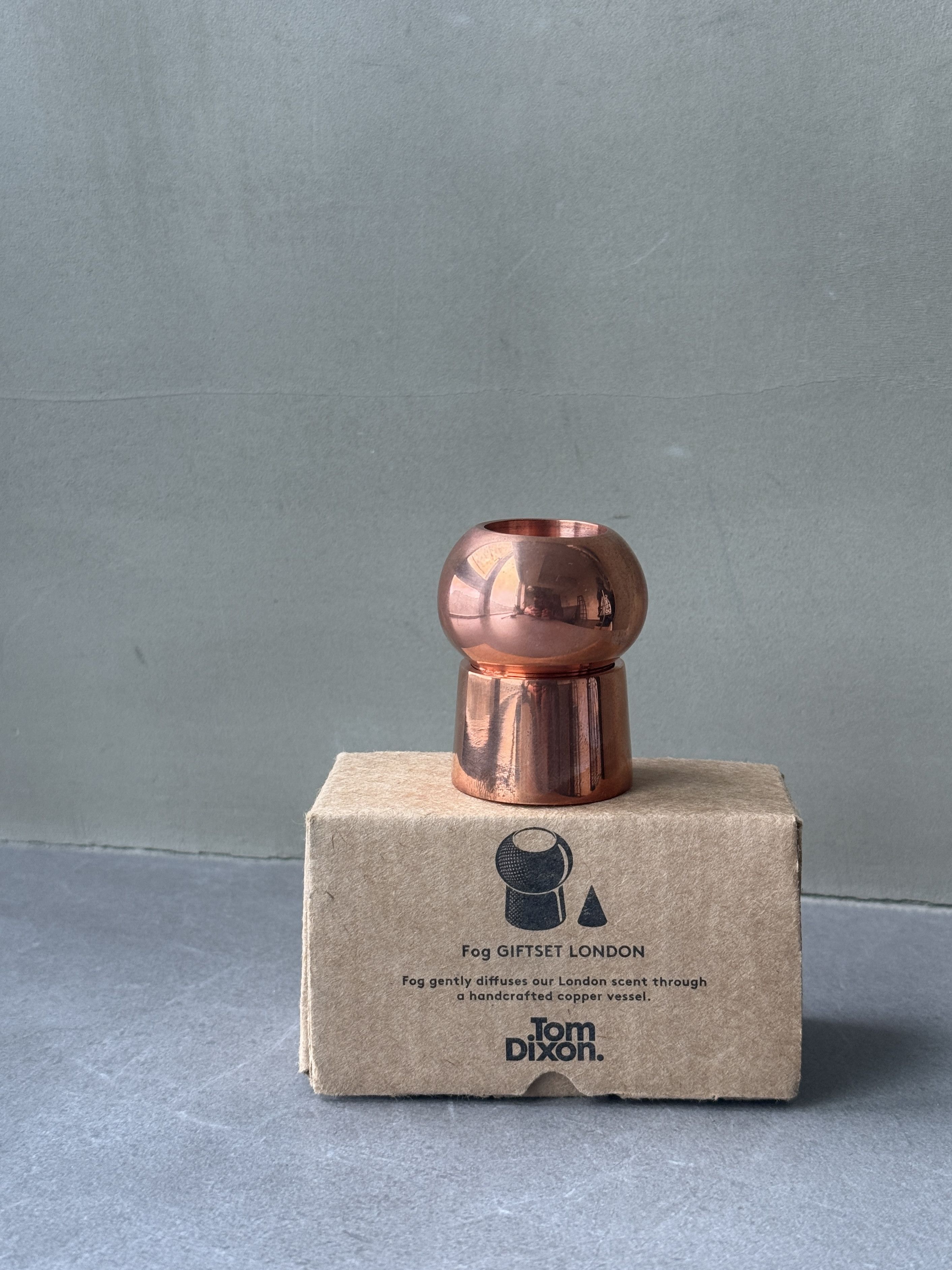 Designer Tom Dixon London Handcrafted Solid Copper Incense Vessel NEW Size ONE SIZE - 6 Thumbnail