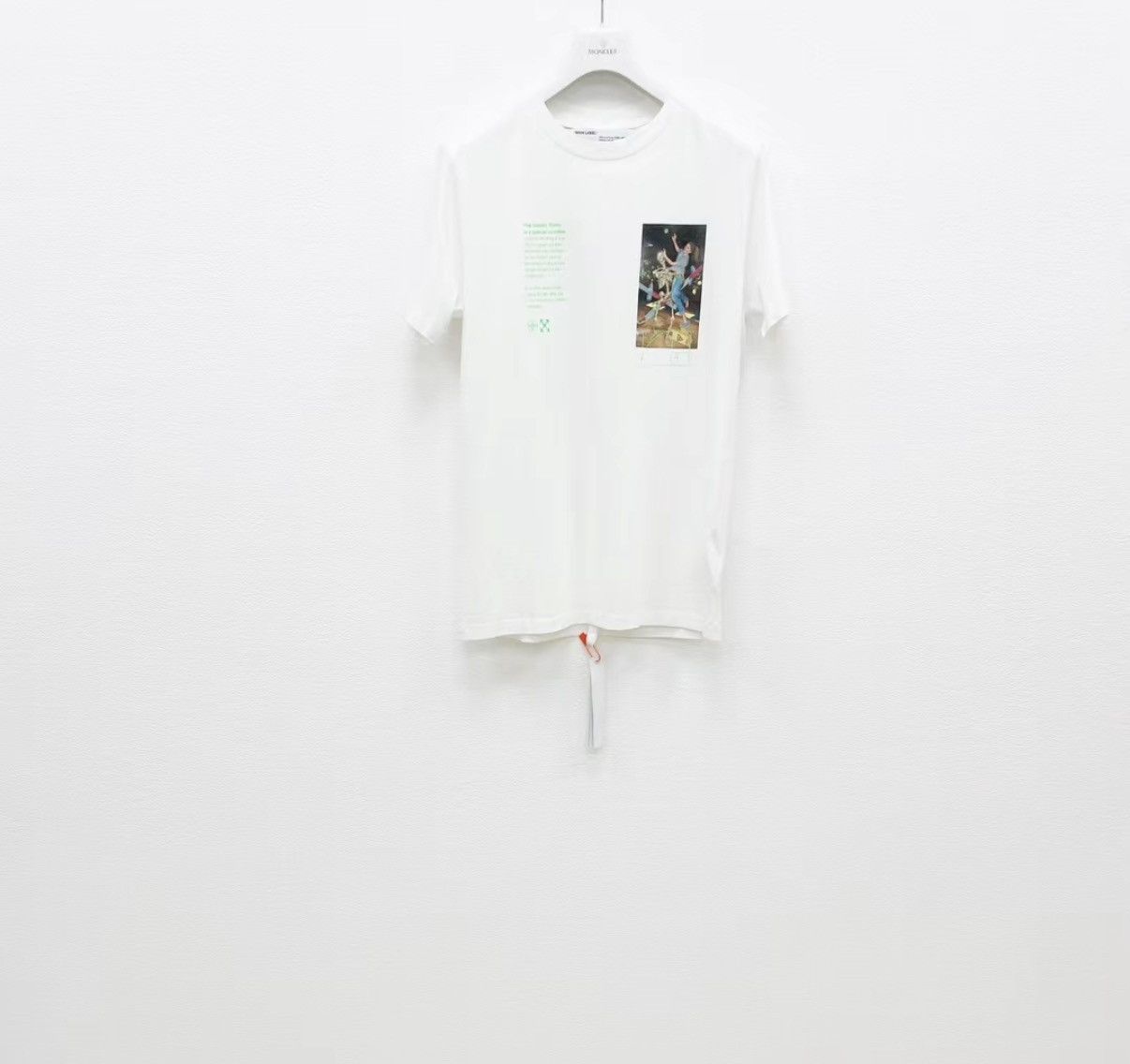 Off-White OFF-WHITE 100% Cotton Short Sleeve T-shirt J30 Size US M / EU 48-50 / 2 - 1 Thumbnail