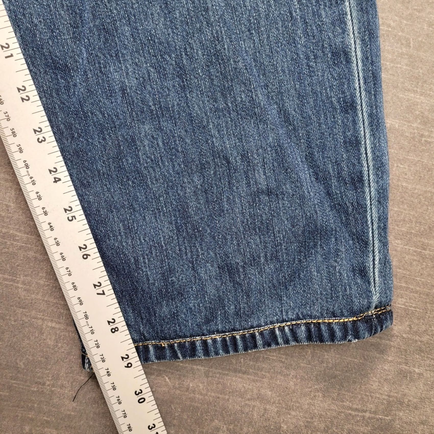 Tommy Bahama Tommy Bahama Jeans Mens 36x29 Blue Denim Lyocell Blend Straight Regular Fit Casual 5-Pocket Logo Size US 36 / EU 52 - 3 Thumbnail