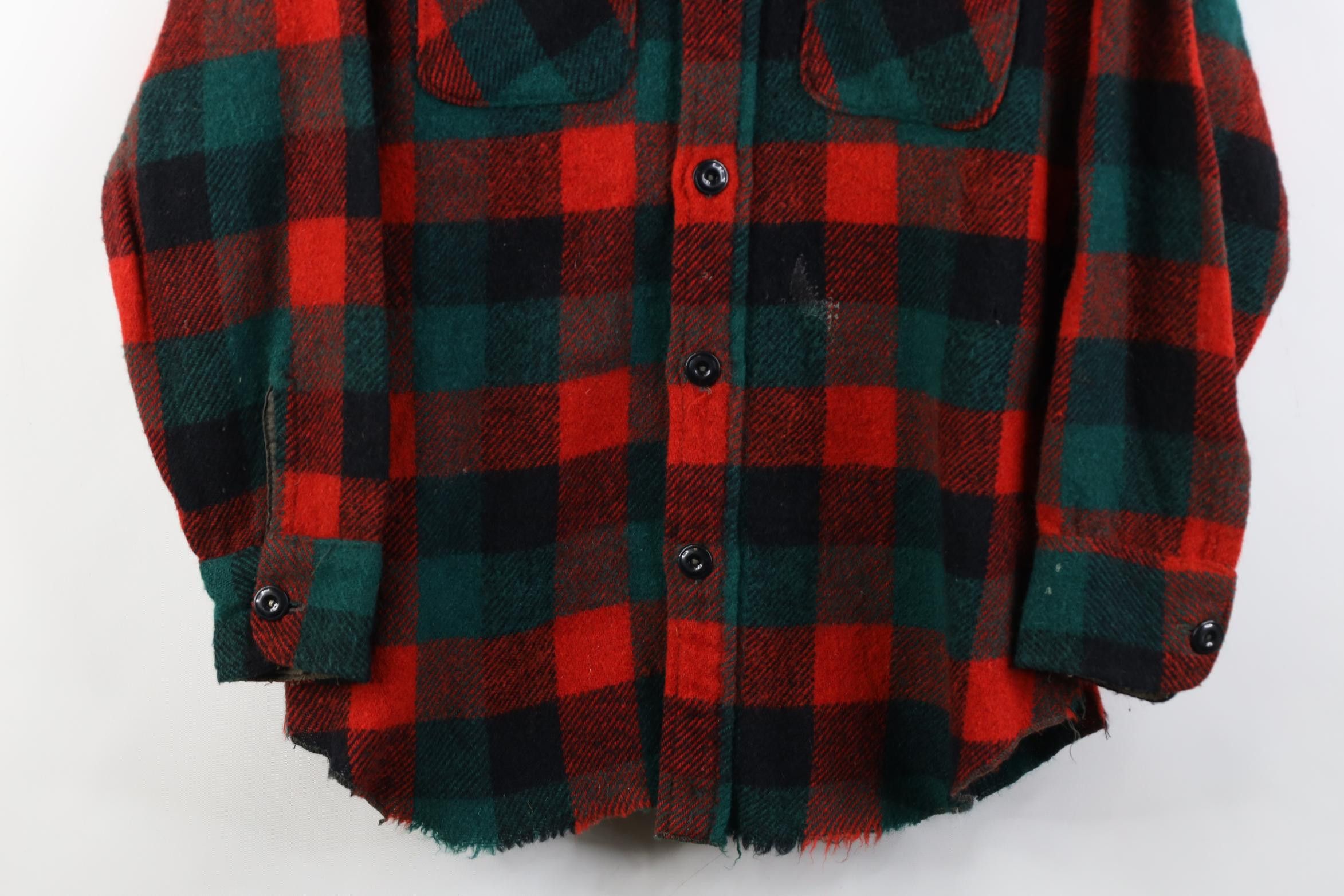 Vintage Vintage 50s 60s Streetwear Wool CPO Shirt Jacket Jac USA Size US S / EU 44-46 / 1 - 3 Thumbnail