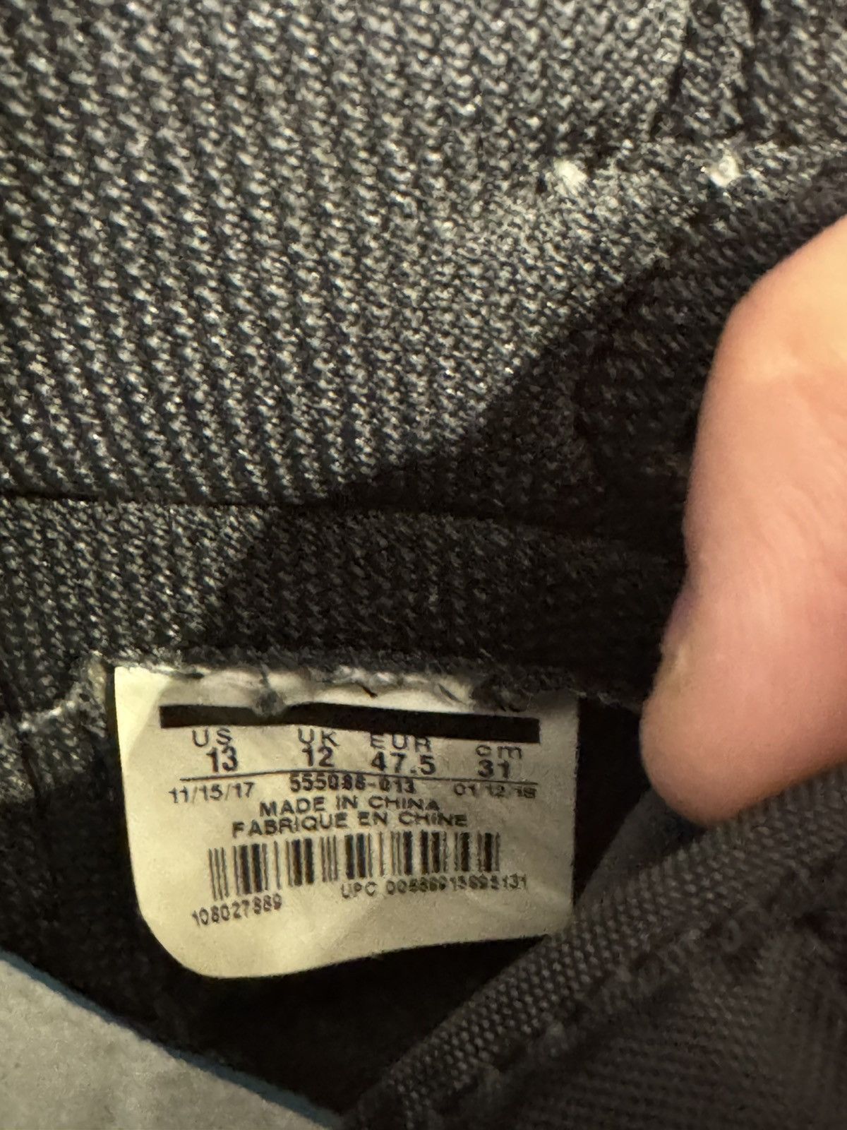Jordan Brand Jordan 1 "Shadow" (2018) Size US 13 / EU 46 - 5 Thumbnail
