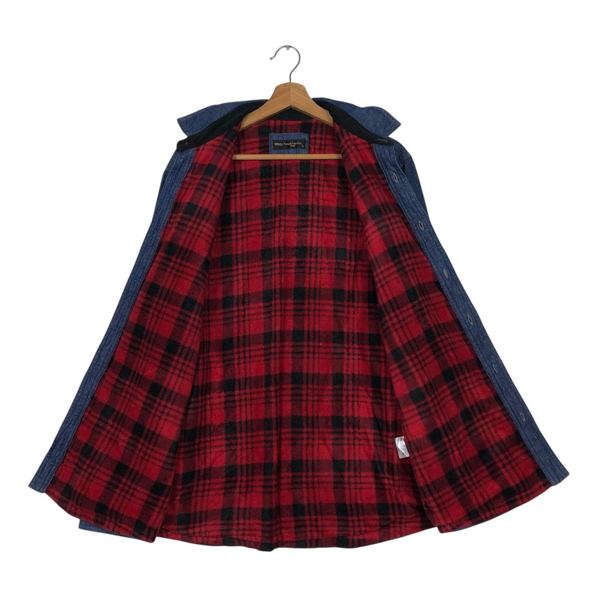 Japanese Brand × Vintage 🔥VINTAGE CHORE DENIM WORK BLANKET JACKET PATRIZIO FRANCESCA Size US L / EU 52-54 / 3 - 15 Thumbnail