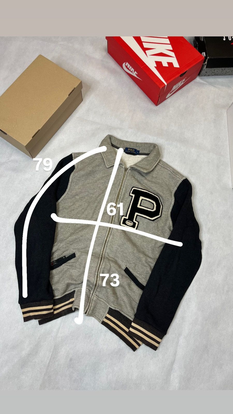 Polo Ralph Lauren Sweatshirt bomber Polo Raplh Lauren Size US L / EU 52-54 / 3 - 14 Thumbnail