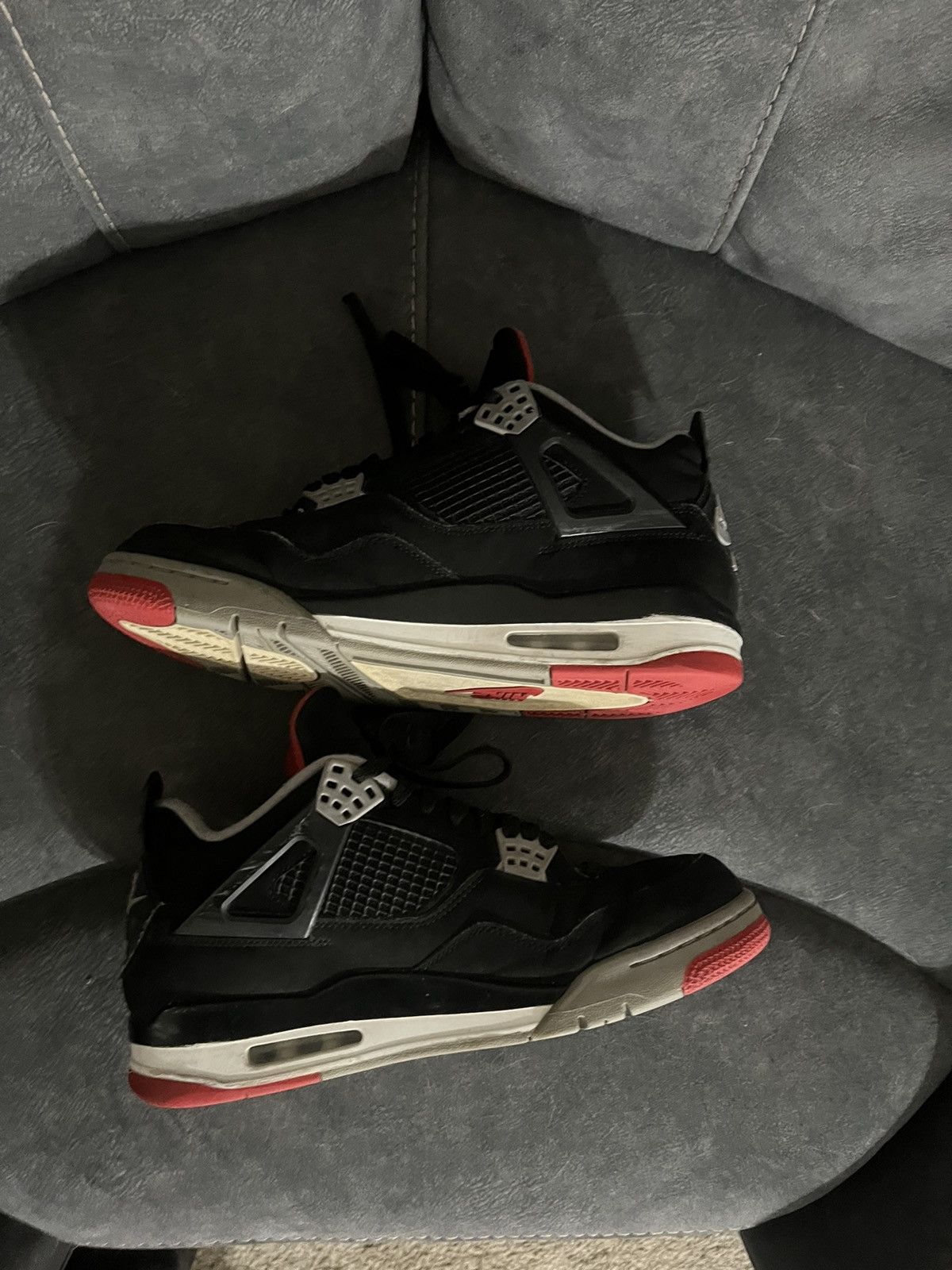 Jordan Brand Jordan 4 “Bred” 2019 Size US 10 / EU 43 - 2 Thumbnail