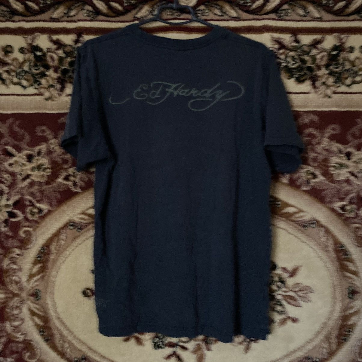 Christian Audigier × Ed Hardy × Vintage Vintage Ed Hardy Spider Logo Tee Shirt Y2K style Japanese Size US L / EU 52-54 / 3 - 9 Thumbnail