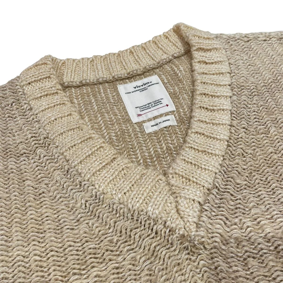 Visvim Visvim silk linen mixed knit vest 0120105012001 Size US L / EU 52-54 / 3 - 3 Thumbnail