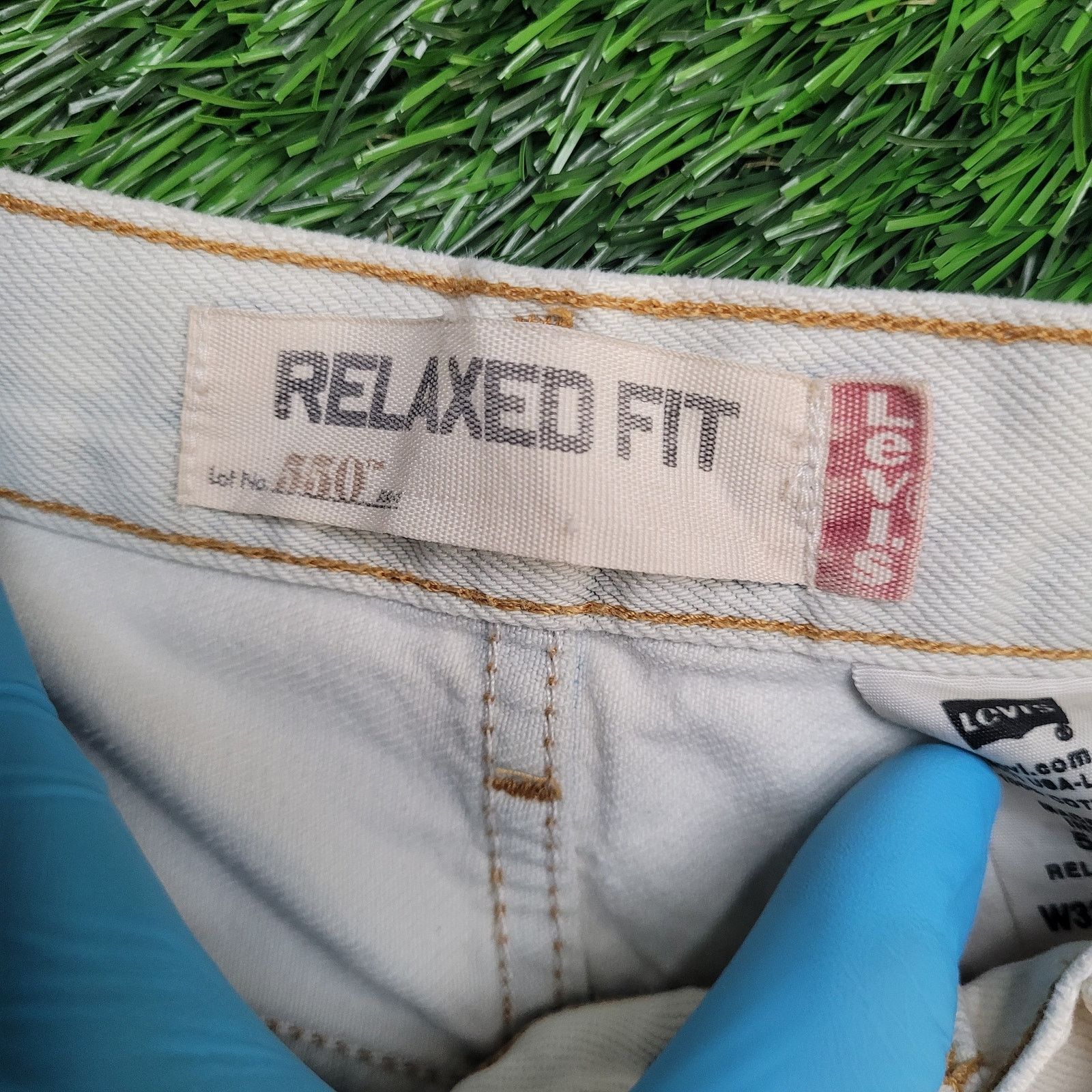 Levi's Y2K Style Levis Jorts Mens 32 Thrashed Painter Destroyed Size US 32 / EU 48 - 12 Thumbnail