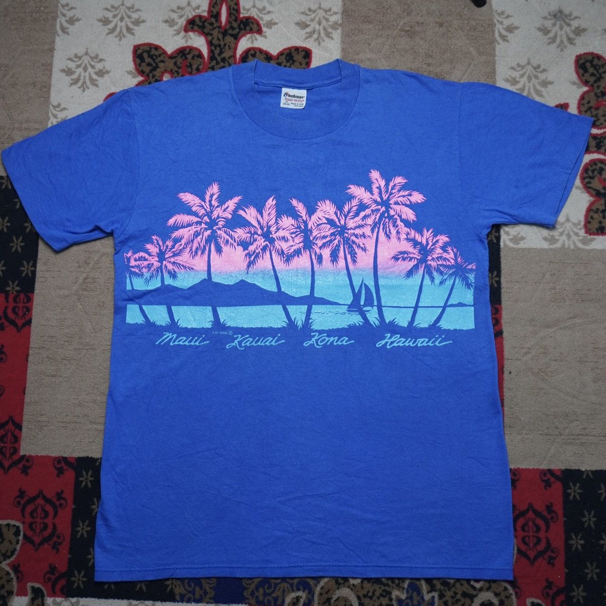 Vintage Vintage 90s stedman kai nani hawaii island Size US M / EU 48-50 / 2 - 2 Thumbnail