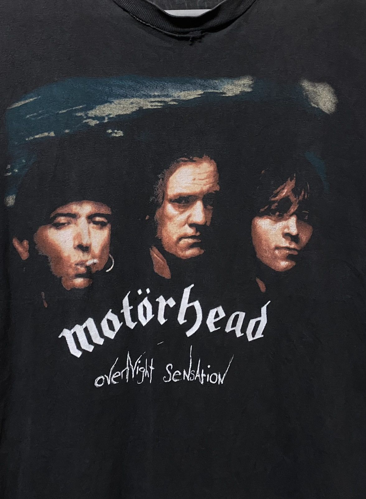 Band Tees × Vintage Vintage motorhead overnight Sensation tour band shirt Size US XL / EU 56 / 4 - 8 Thumbnail