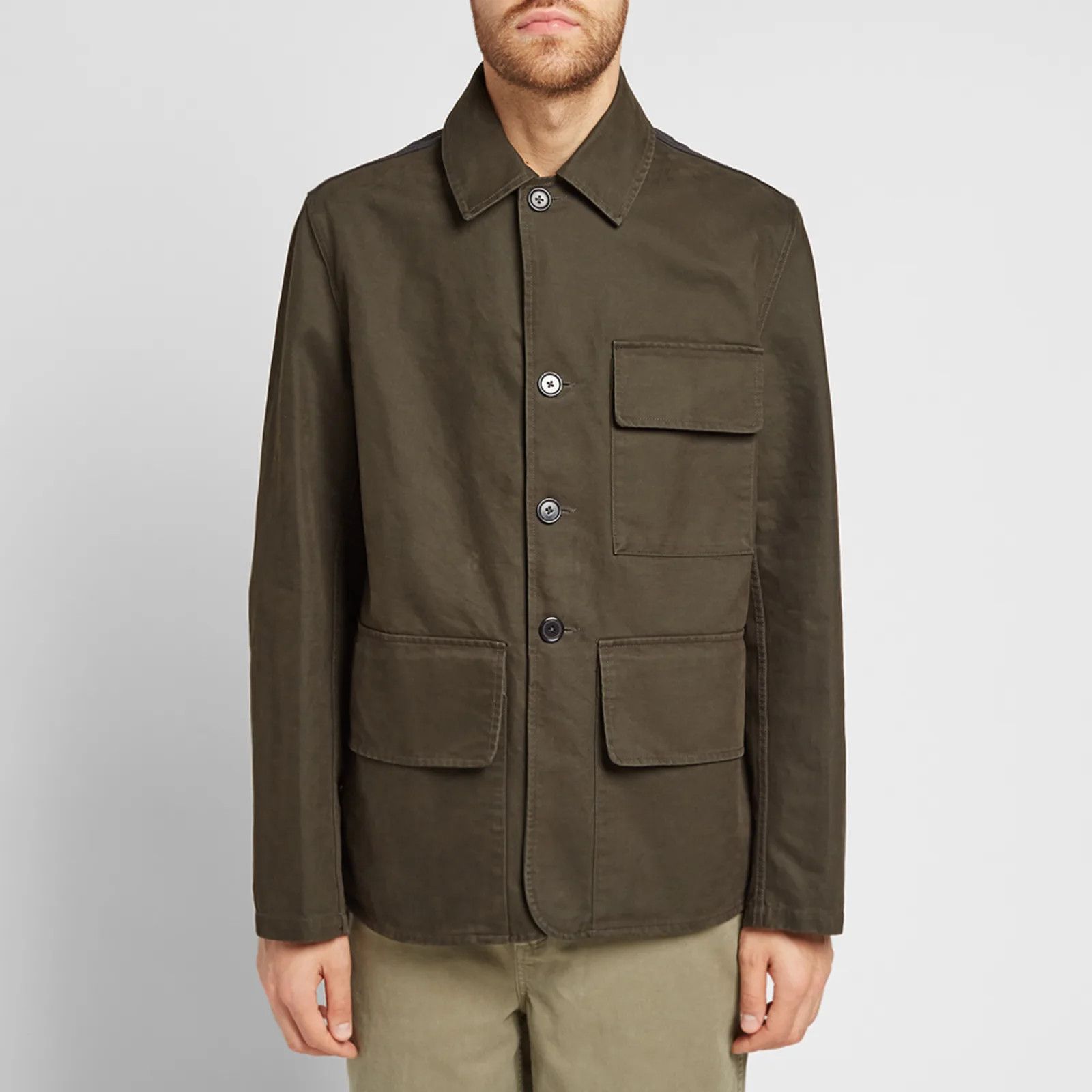 Margaret Howell MHL Hunting Jacket - Small - Dark Olive Size US S / EU 44-46 / 1 - 11 Thumbnail