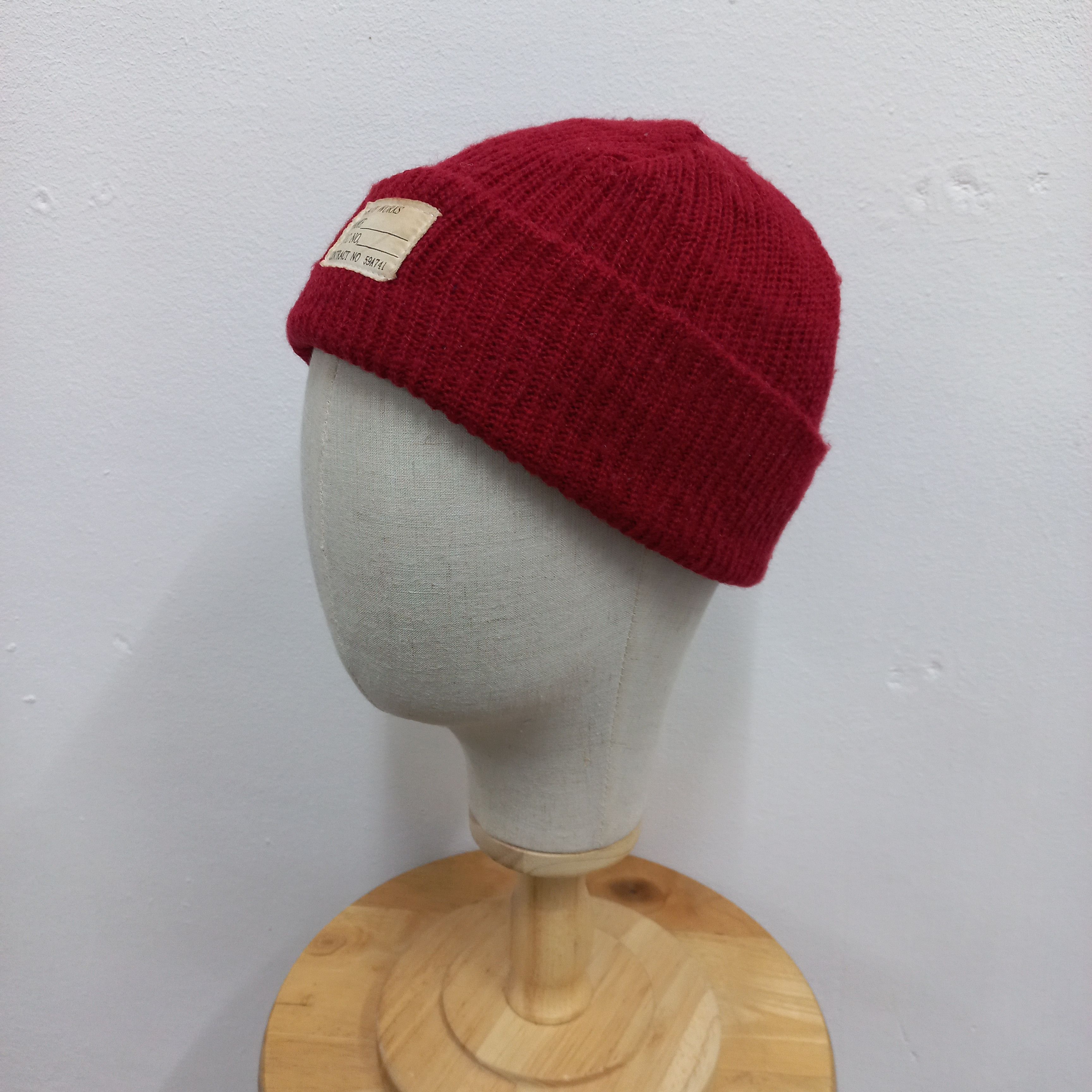 URBAN RESEARCH DOORS 💥 Urban research military army department patch beanie hat Size ONE SIZE - 2 Thumbnail