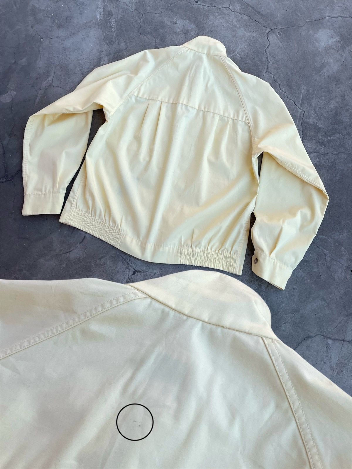London Fog 1960s London Fog on Talon Zipper: Vintage Pastel Yellow Jack Size US M / EU 48-50 / 2 - 8 Thumbnail