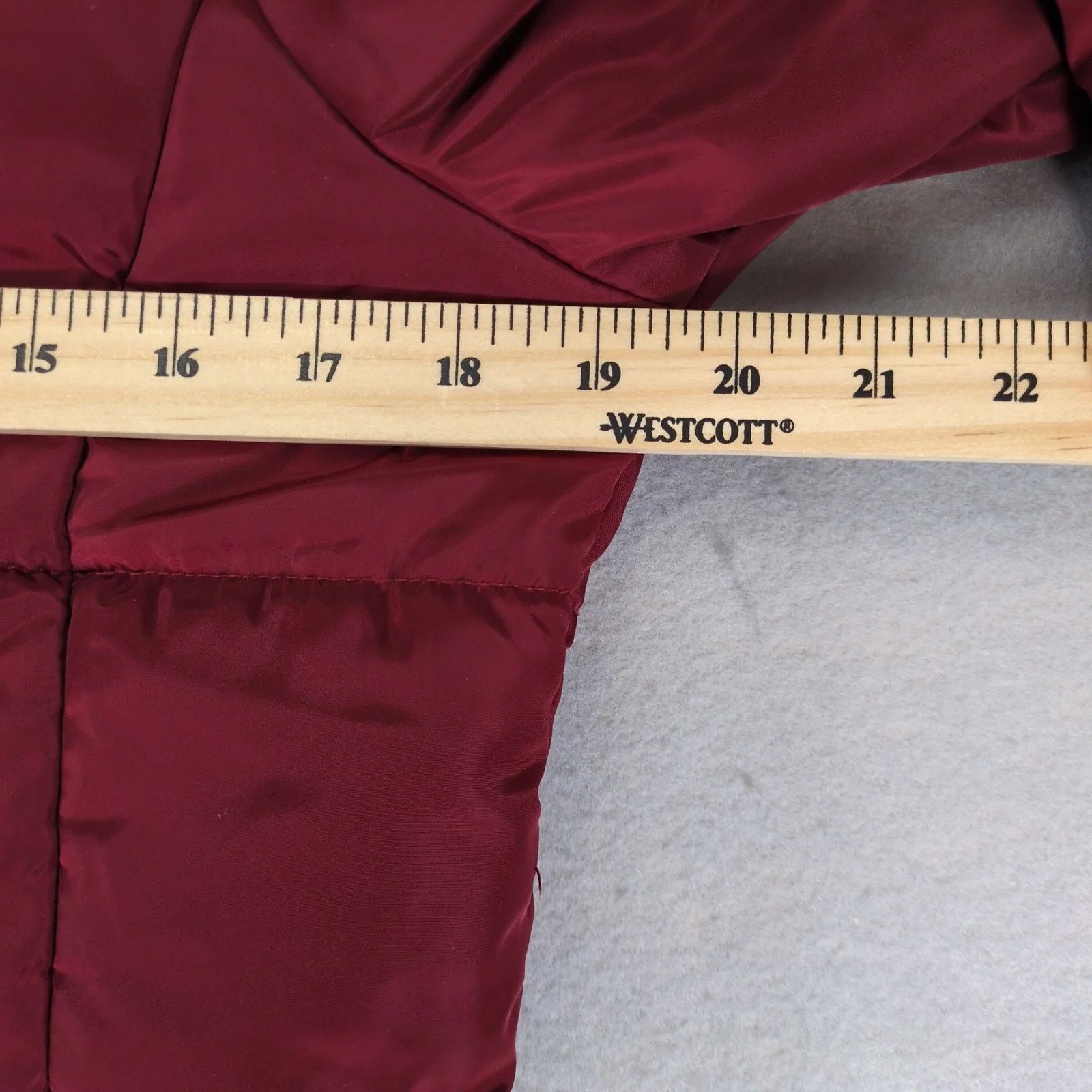 Other Rampage Merlot Puffer Coat Women's M Hooded Full Zip Pockets Size M / US 6-8 / IT 42-44 - 5 Thumbnail
