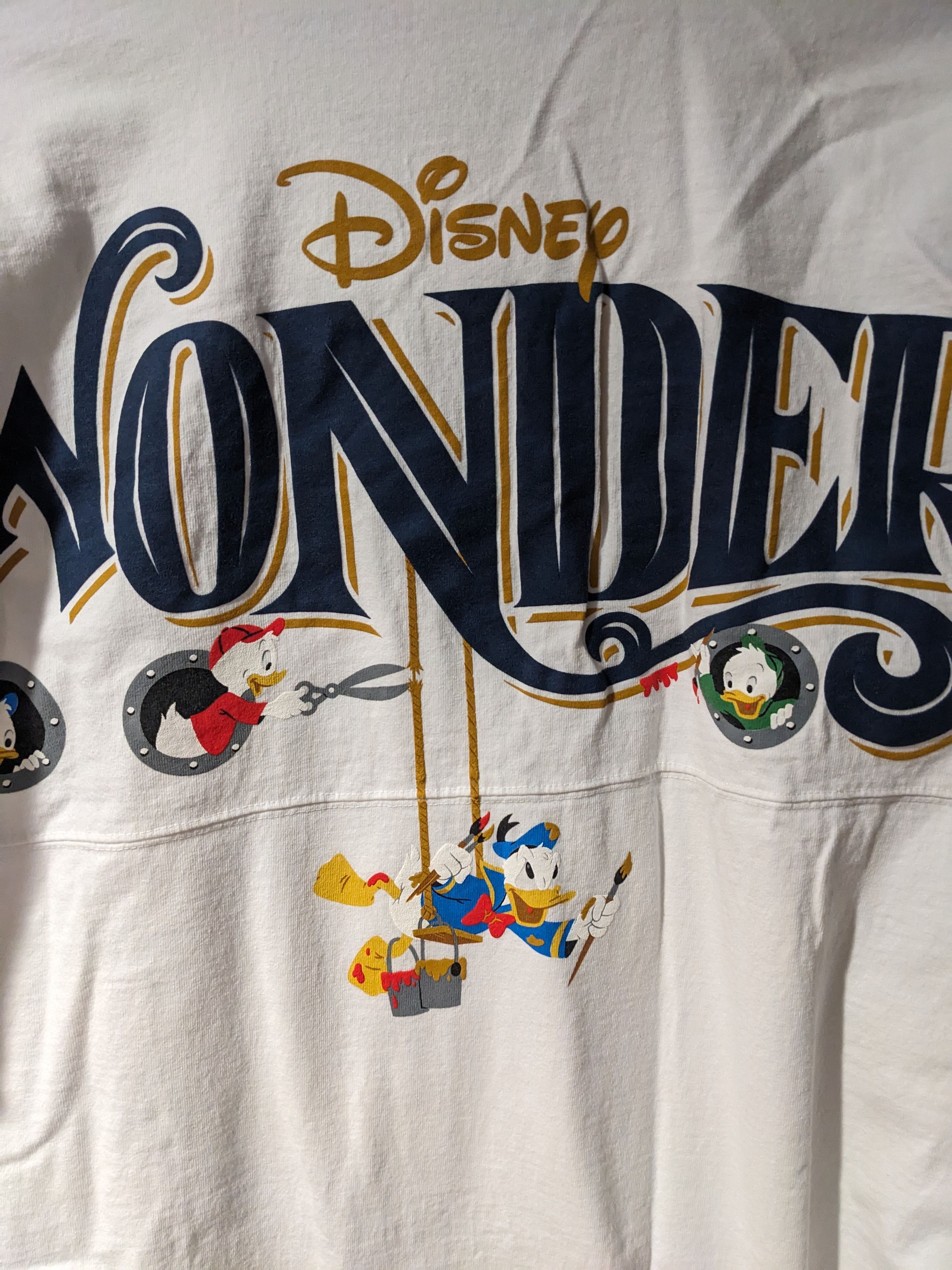 Disney Disney Cruise Line Wonder Donald Duck X-Large Spirit Jersey Size US XL / EU 56 / 4 - 2 Thumbnail