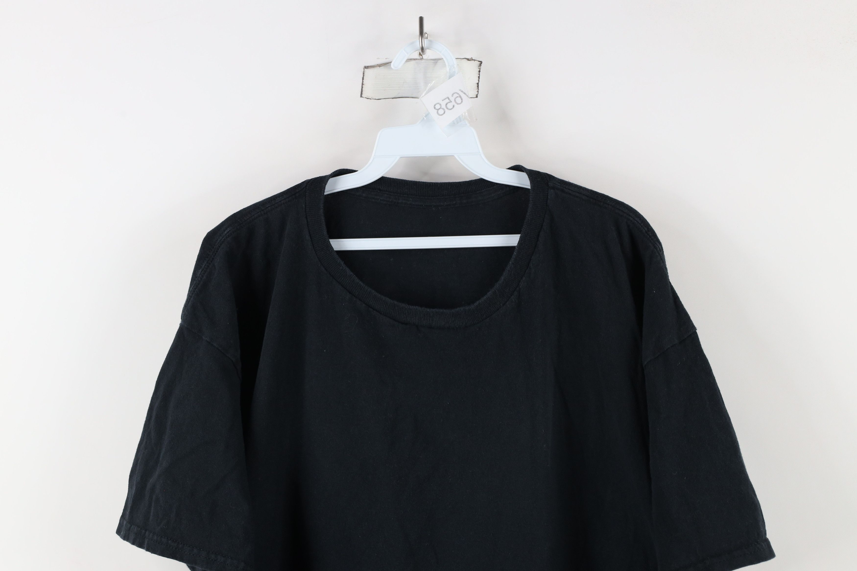 Vintage Vintage 90s Streetwear Short Sleeve T-Shirt Black Cotton Size US XXL / EU 58 / 5 - 2 Thumbnail
