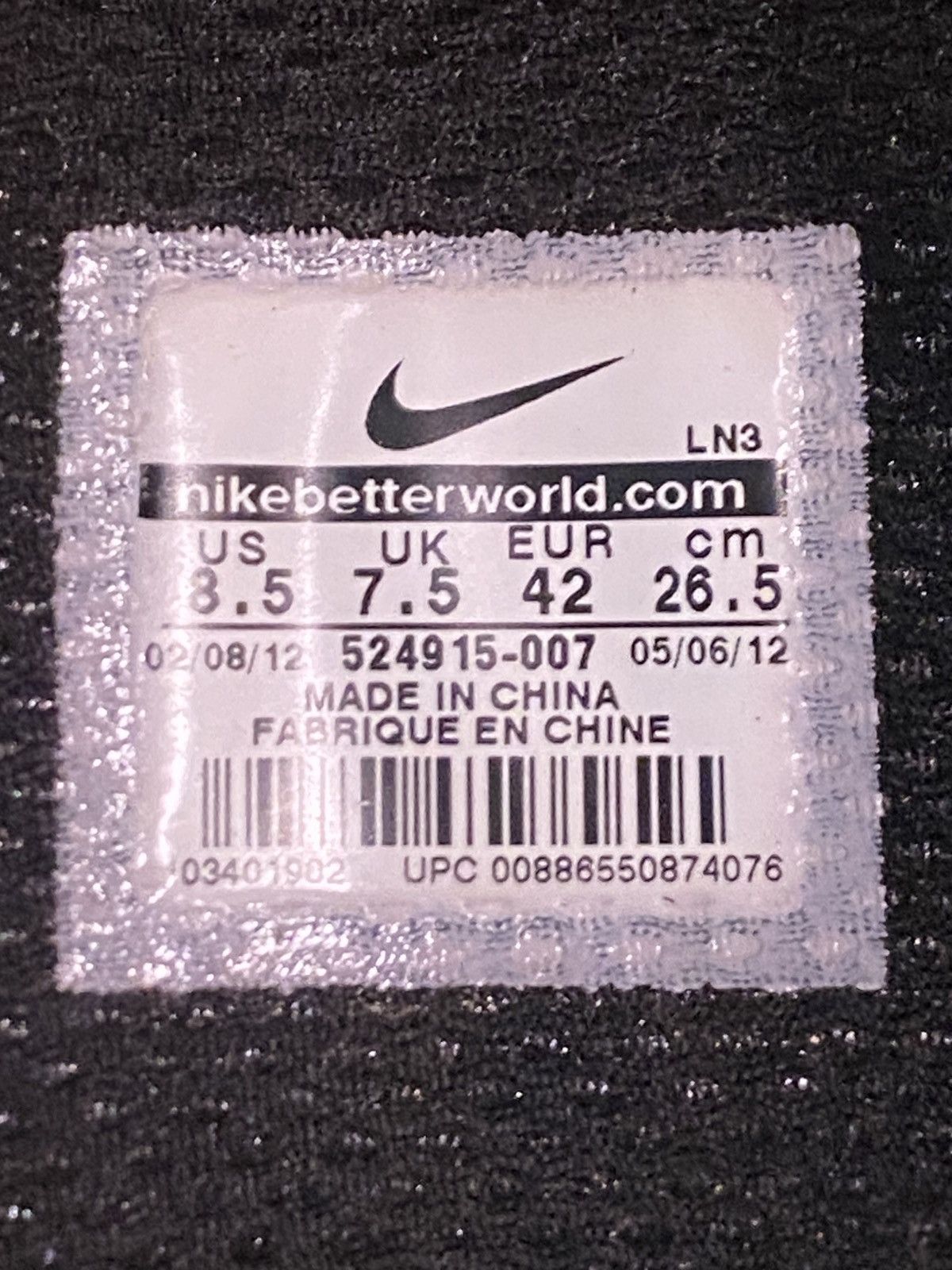 Nike Nike Zoom Ites Snowboard Boots Black & Green size 8.5 Size US 8.5 / EU 41-42 - 8 Thumbnail