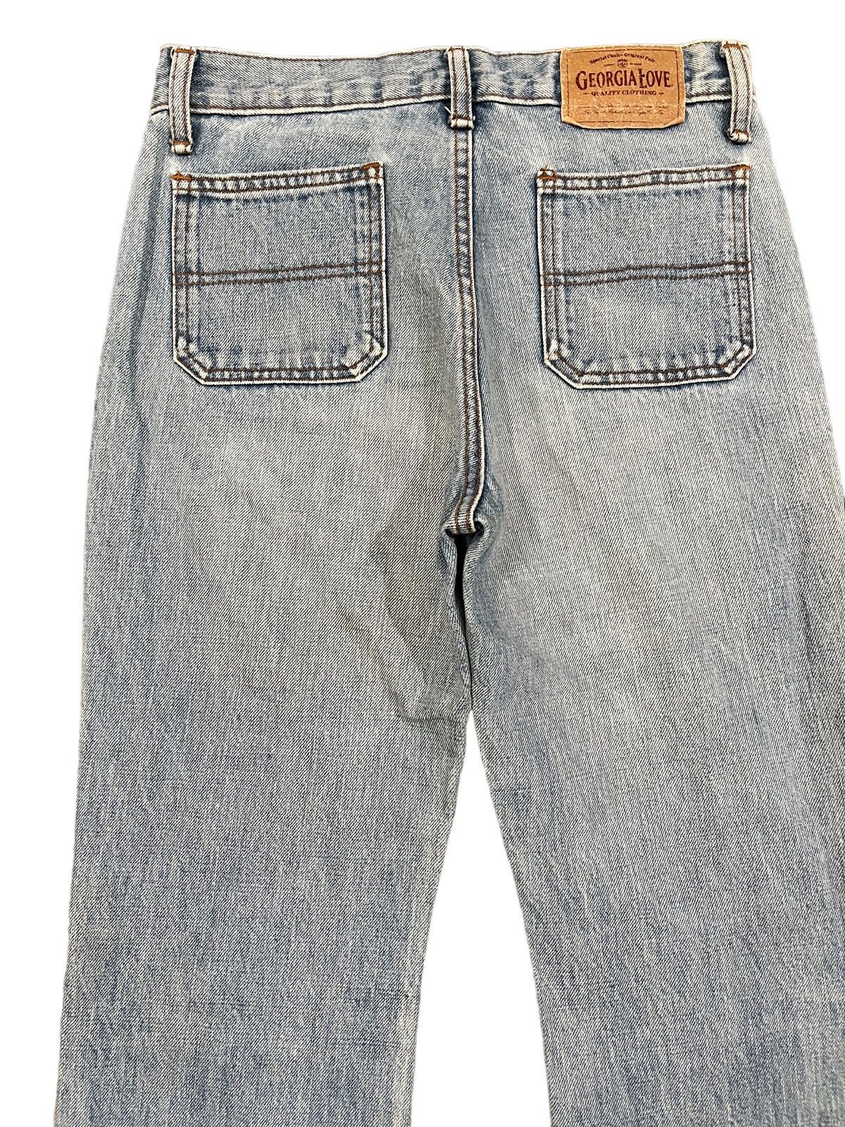 Japanese Brand Vintage GLHeart UnisexFlare Bell Bottom Bush Pants Size US 28 / EU 44 - 5 Thumbnail