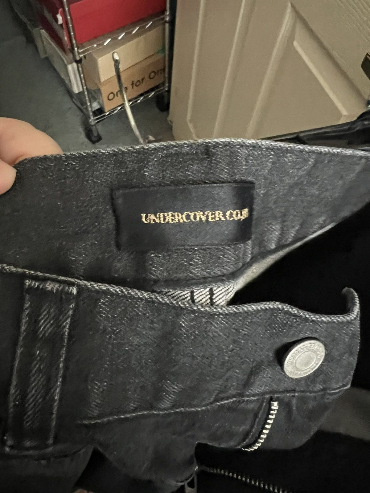 Undercover Undercover Black Denim Size US 30 / EU 46 - 4 Thumbnail