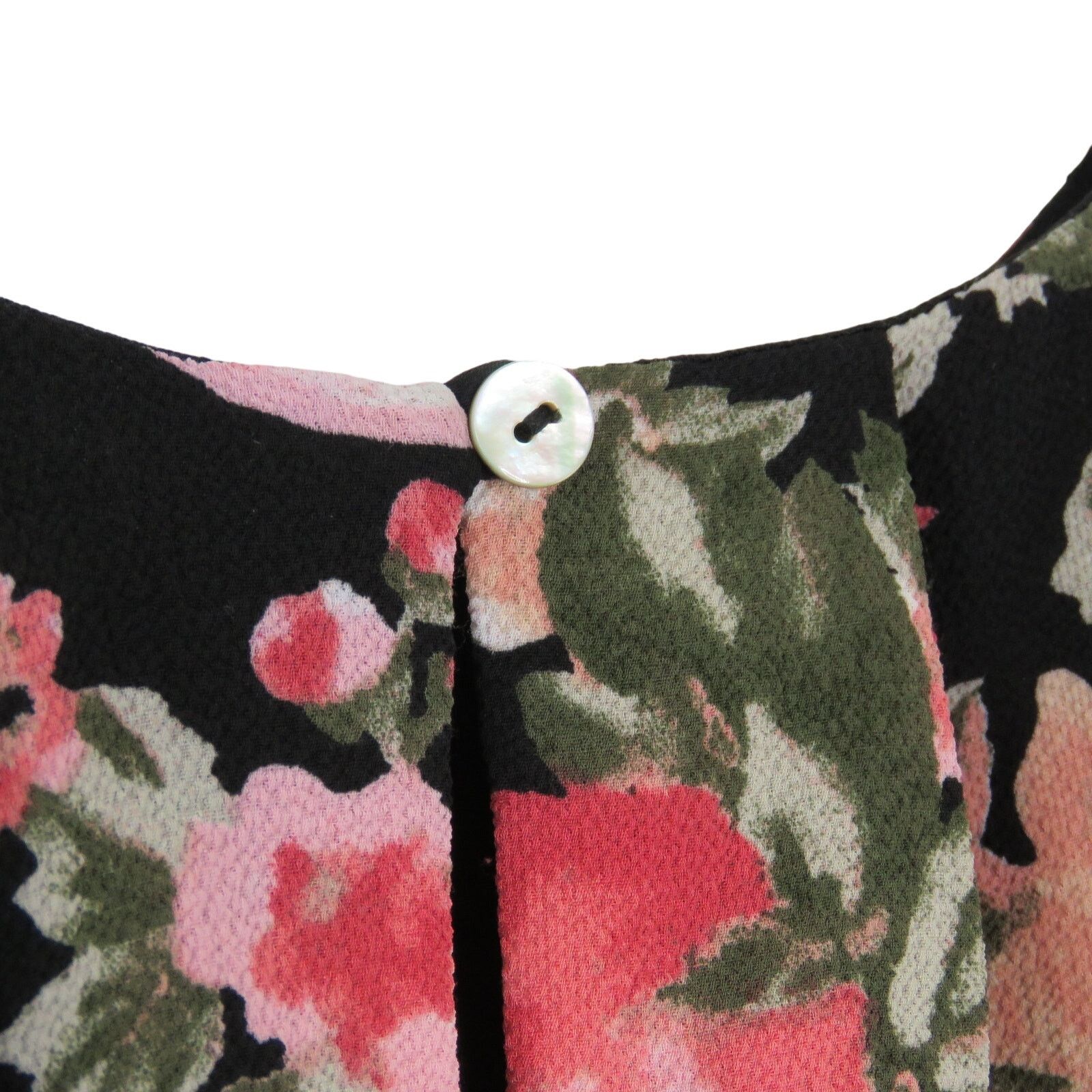 Other Francesca's Blue Rain Black Floral Mini Dress Medium Size M / US 6-8 / IT 42-44 - 4 Thumbnail
