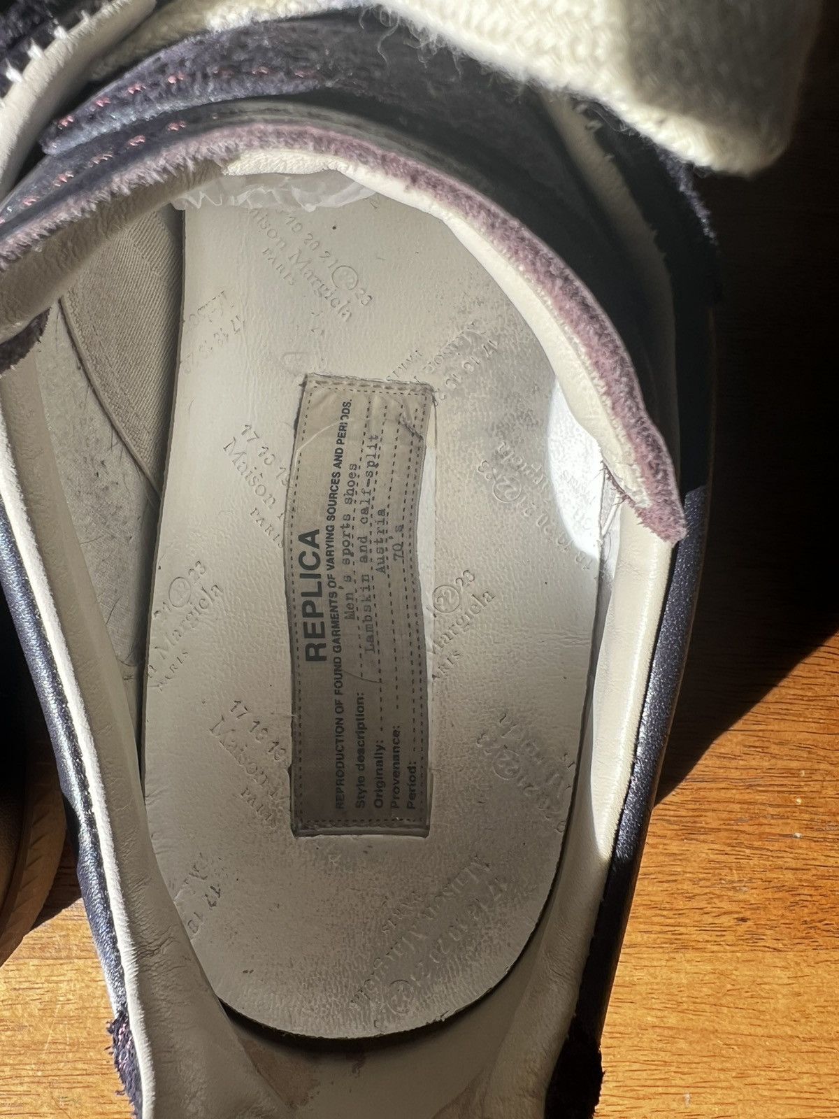 Maison Margiela “Maison Margiela Replica Aubergine” Size US 10 / EU 43 - 3 Thumbnail