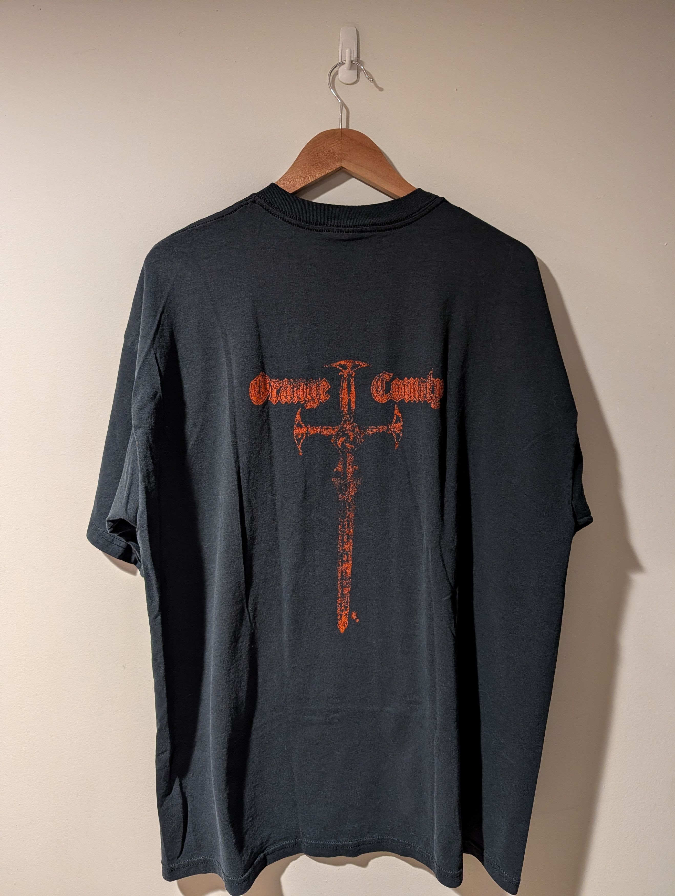 Harley Davidson Vintage Orange County Choppers New York Flames Sword T-shirt Size US XL / EU 56 / 4 - 1 Thumbnail