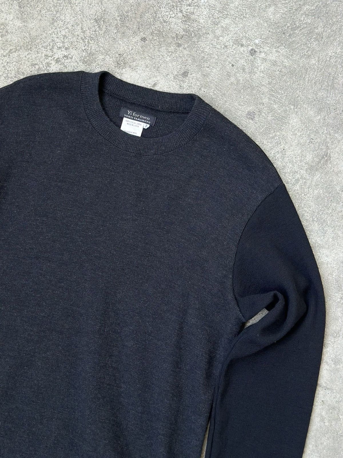 Y's for Men × Yohji Yamamoto Y’s for Men Yohji Yamamoto Knitted Wool Sweater Tri-Tone Size US M / EU 48-50 / 2 - 5 Thumbnail