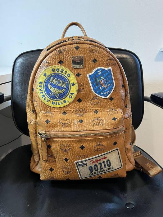 Mcm backpack discount grailed