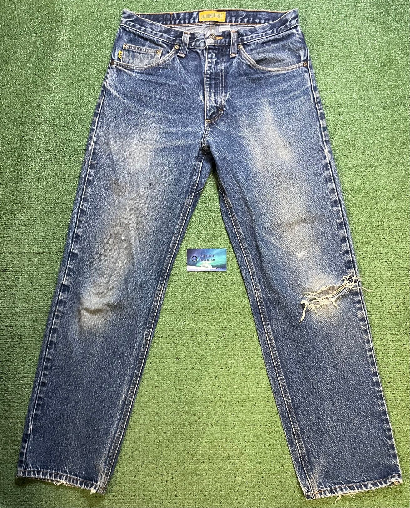 Other Diamond Gusset blue jeans Size US 30 / EU 46 - 1 Thumbnail