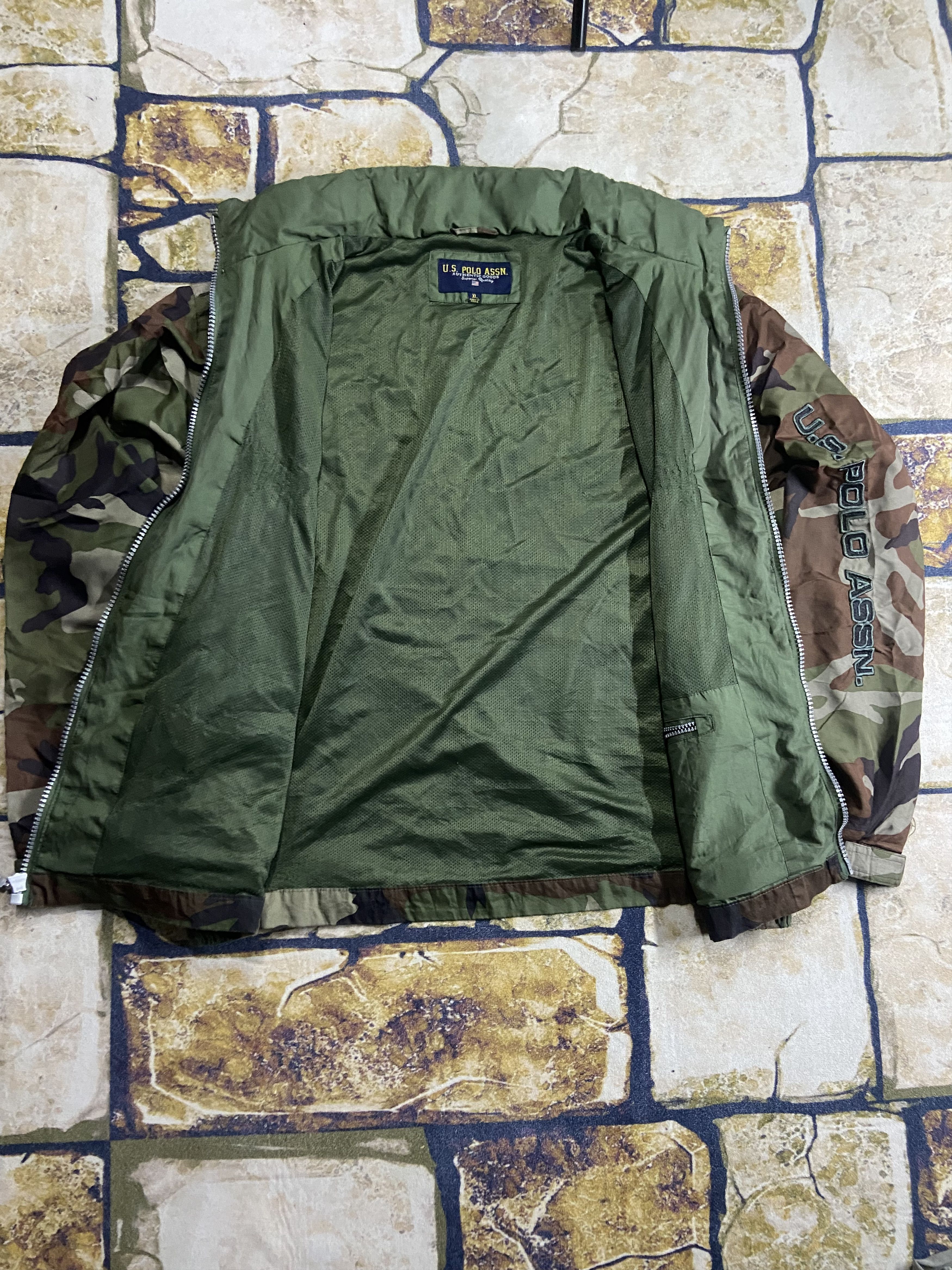 Japanese Brand × U.S. Polo Assn. US POLO ASS camo jacket Rare Size US XL / EU 56 / 4 - 11 Thumbnail