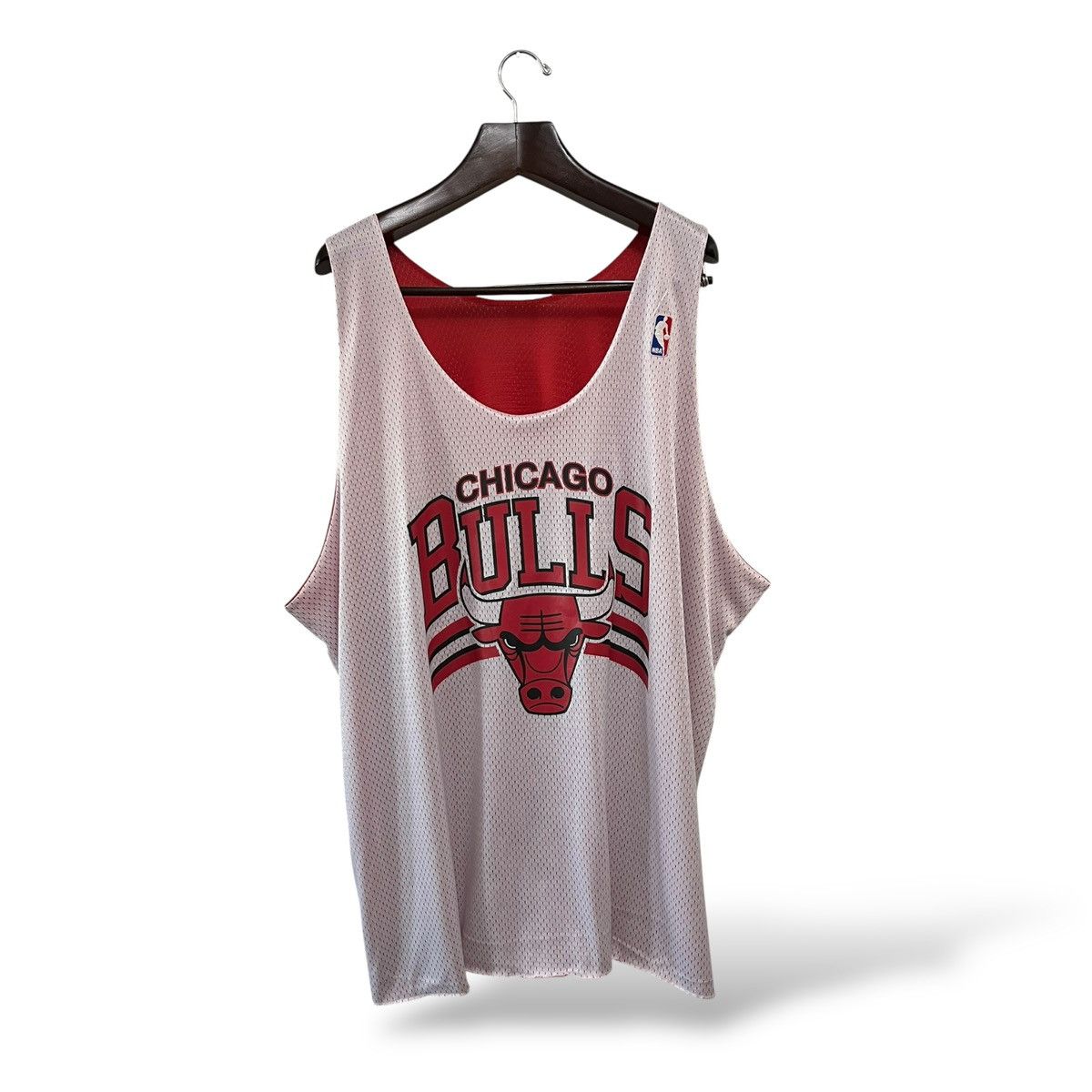 Mitchell & Ness Mitchell & Ness Red/White Reversible Chicago Bulls Jersey Size US XXL / EU 58 / 5 - 3 Thumbnail