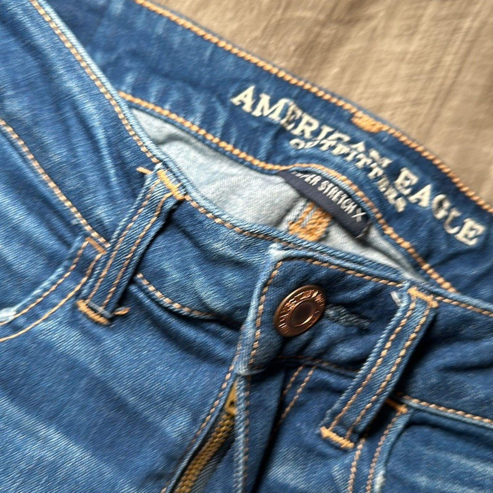 American Eagle Outfitters American Eagle Super Stretch X Jegging Jeans - 2 Size 26" / US 2 / IT 38 - 6 Thumbnail