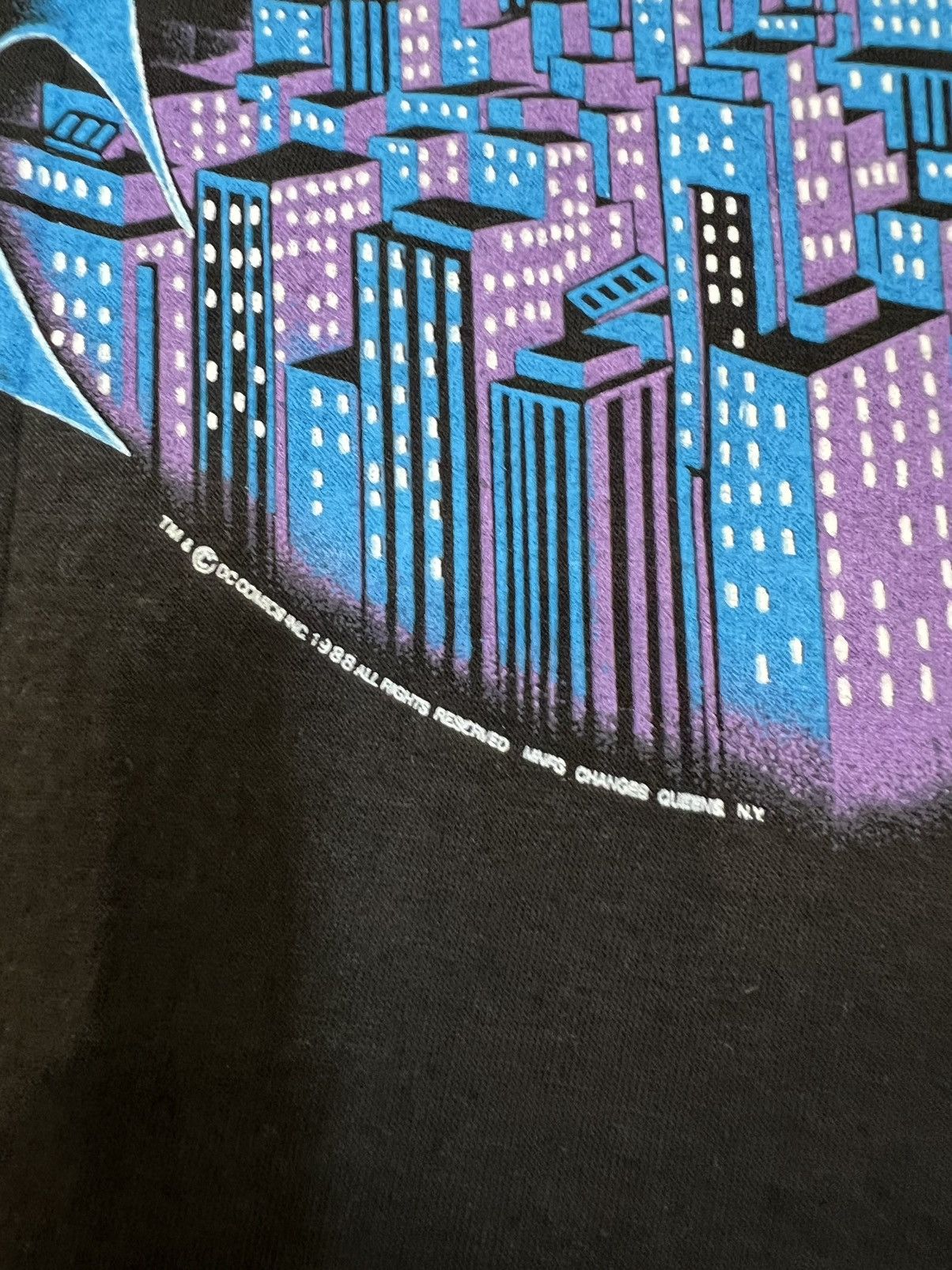 Changes × DC Comics × Vintage Vintage 1988 batman protect the portfolio tee Size US XL / EU 56 / 4 - 3 Thumbnail