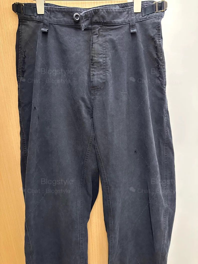 Balenciaga Balenciaga size XS Distressed Dirty Hole Work Chinos Size US 27 - 3 Thumbnail