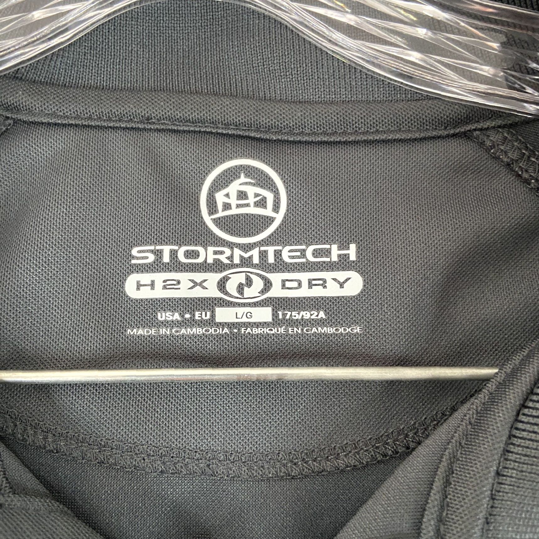Stormtech Stormtech Polo Shirt Men L Gray Storm H2X Dry Short Sleeve Size US L / EU 52-54 / 3 - 6 Thumbnail