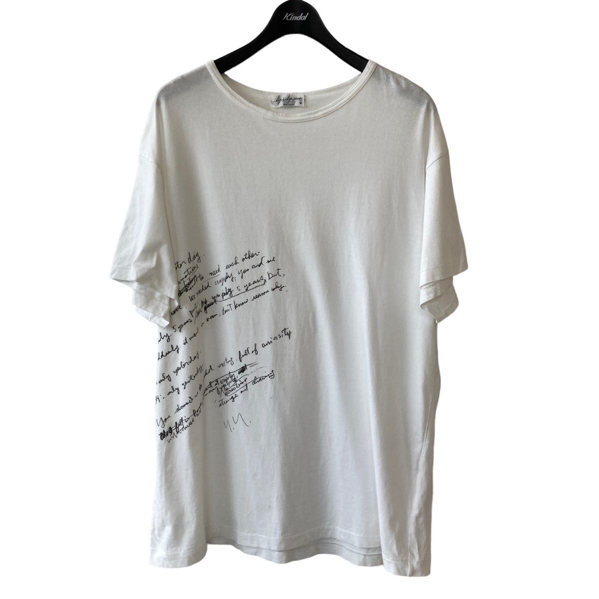 Yohji Yamamoto YOHJI YAMAMOTO pour homme English PT Maruhan Tshirt