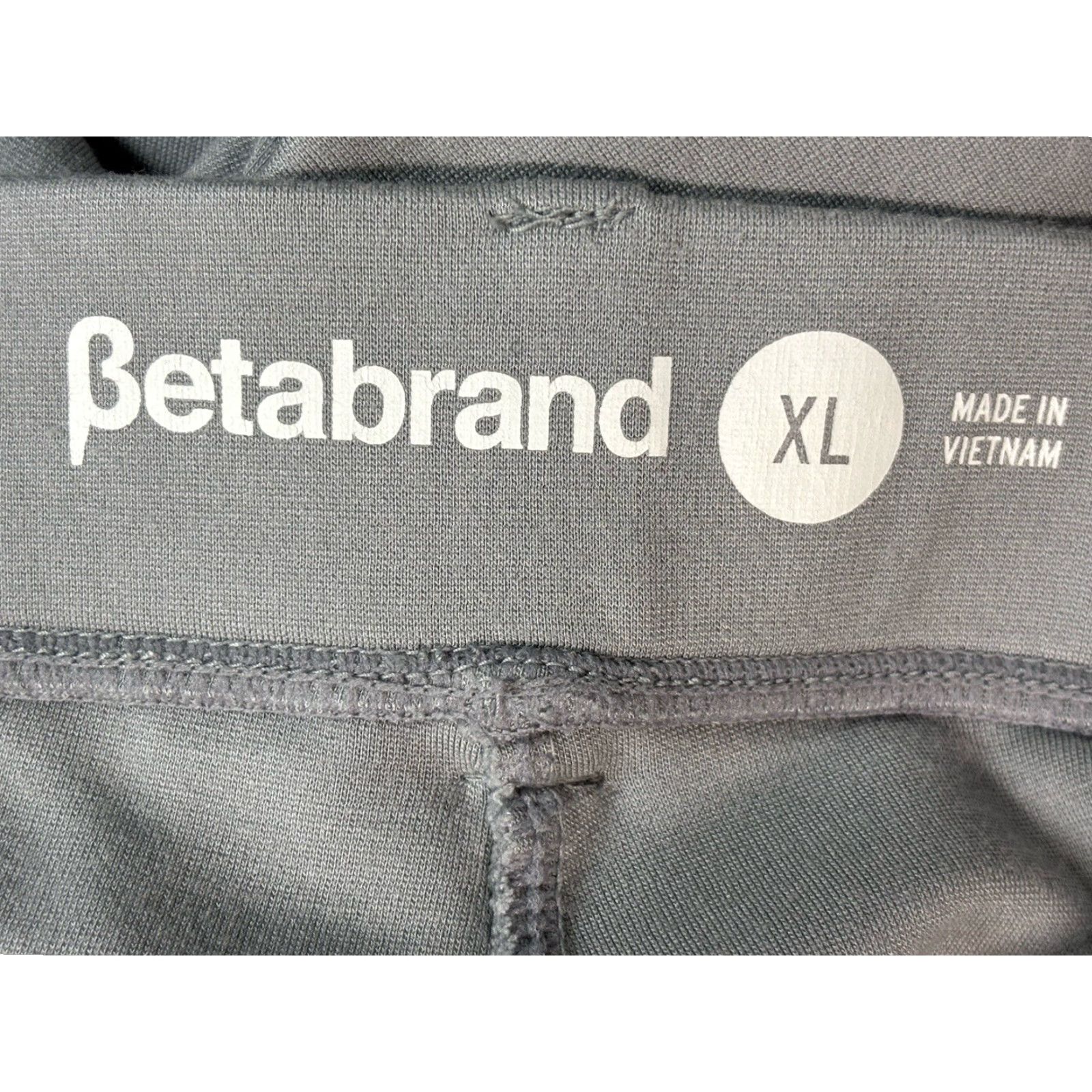 Vintage Betabrand Dress Yoga Pants Womens XLarge Straight Leg Gray Workwear Career Size 40" / US 18 - 5 Thumbnail