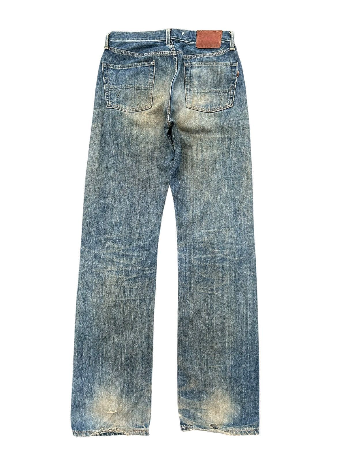 Kapital Vintage Edwin 505xx Selvedge Distressed Rusty Denim Jeans 🎌☠️ Size US 30 / EU 46 - 11 Thumbnail