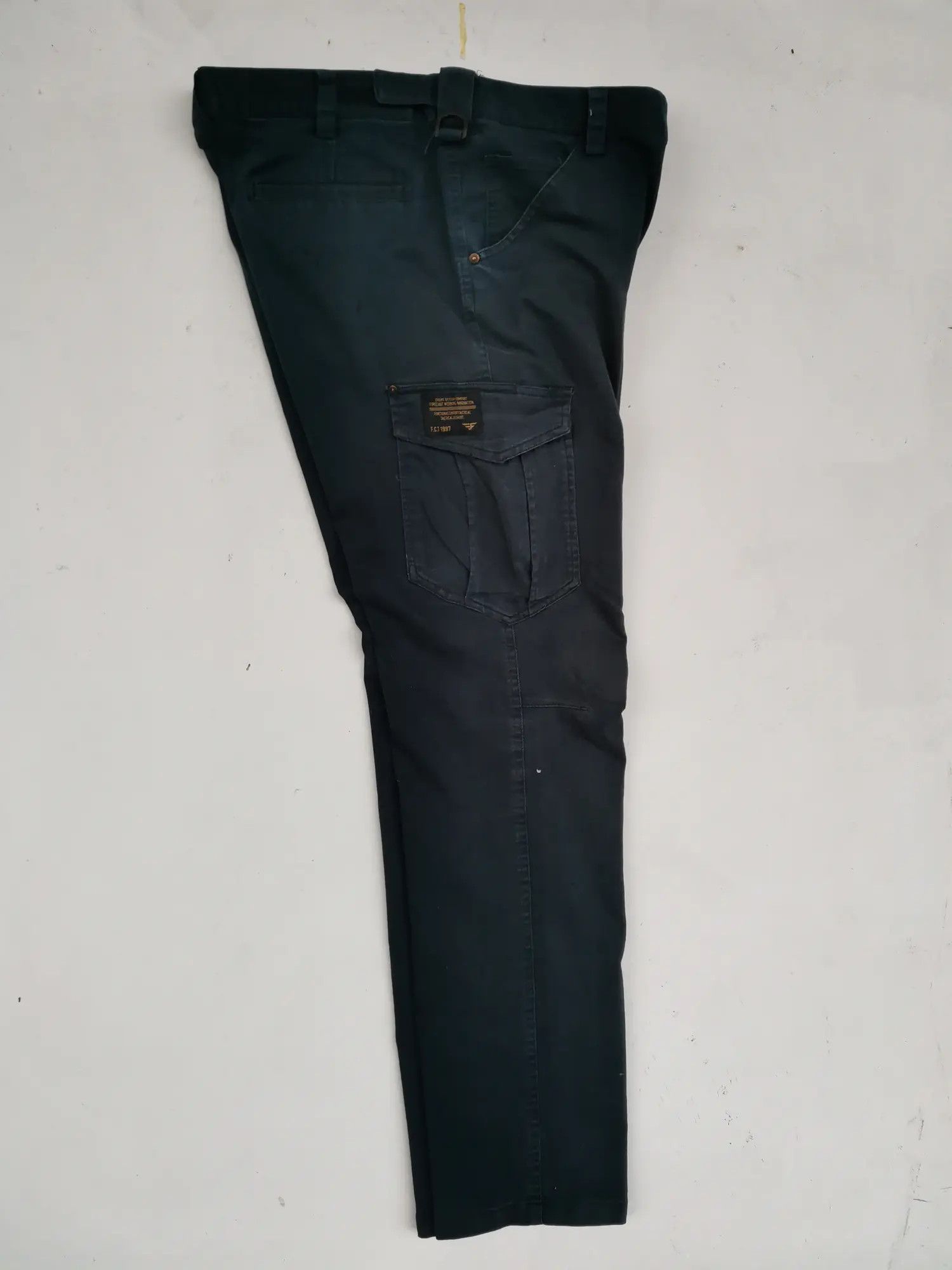 Designer Rare!!! Forecast Since 1997 Tactical Cargo Multipocket Pants Size US 33 - 5 Thumbnail
