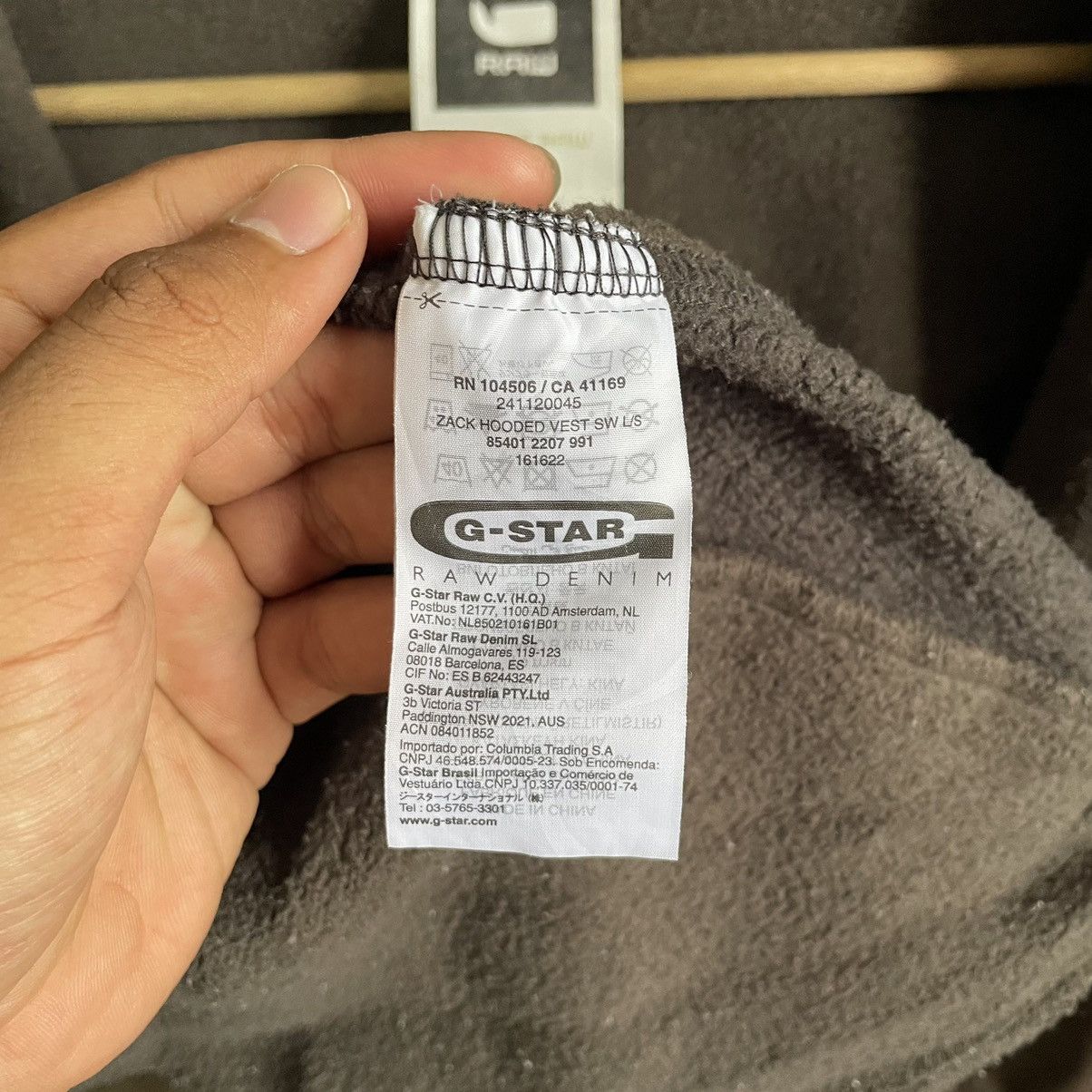 G-Star Gstar Raw Zipper Hoodie Size US M / EU 48-50 / 2 - 6 Thumbnail