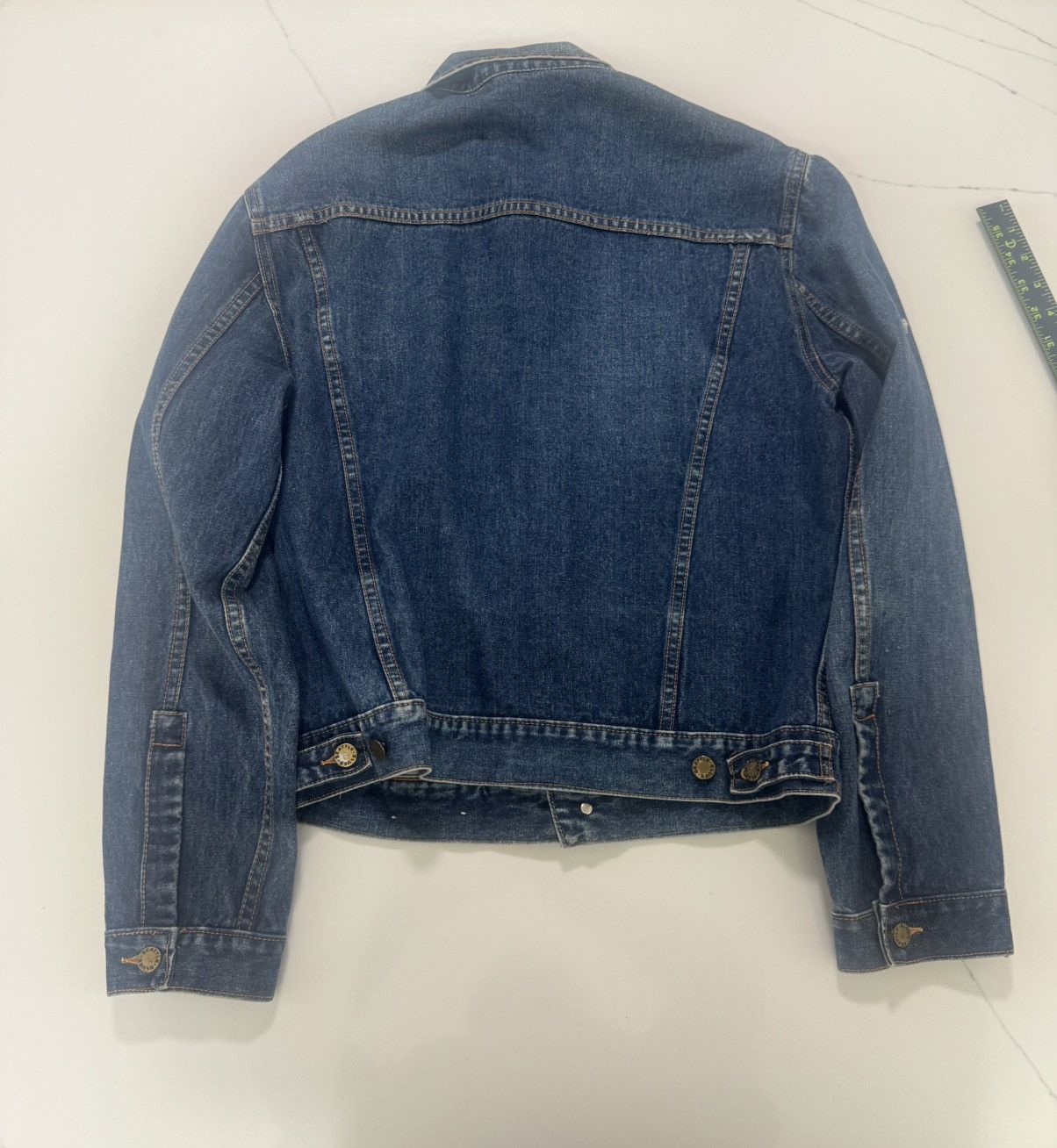 Other Vintage 80s Seattle Blues Denim Trucker Jacket Size US L / EU 52-54 / 3 - 2 Thumbnail