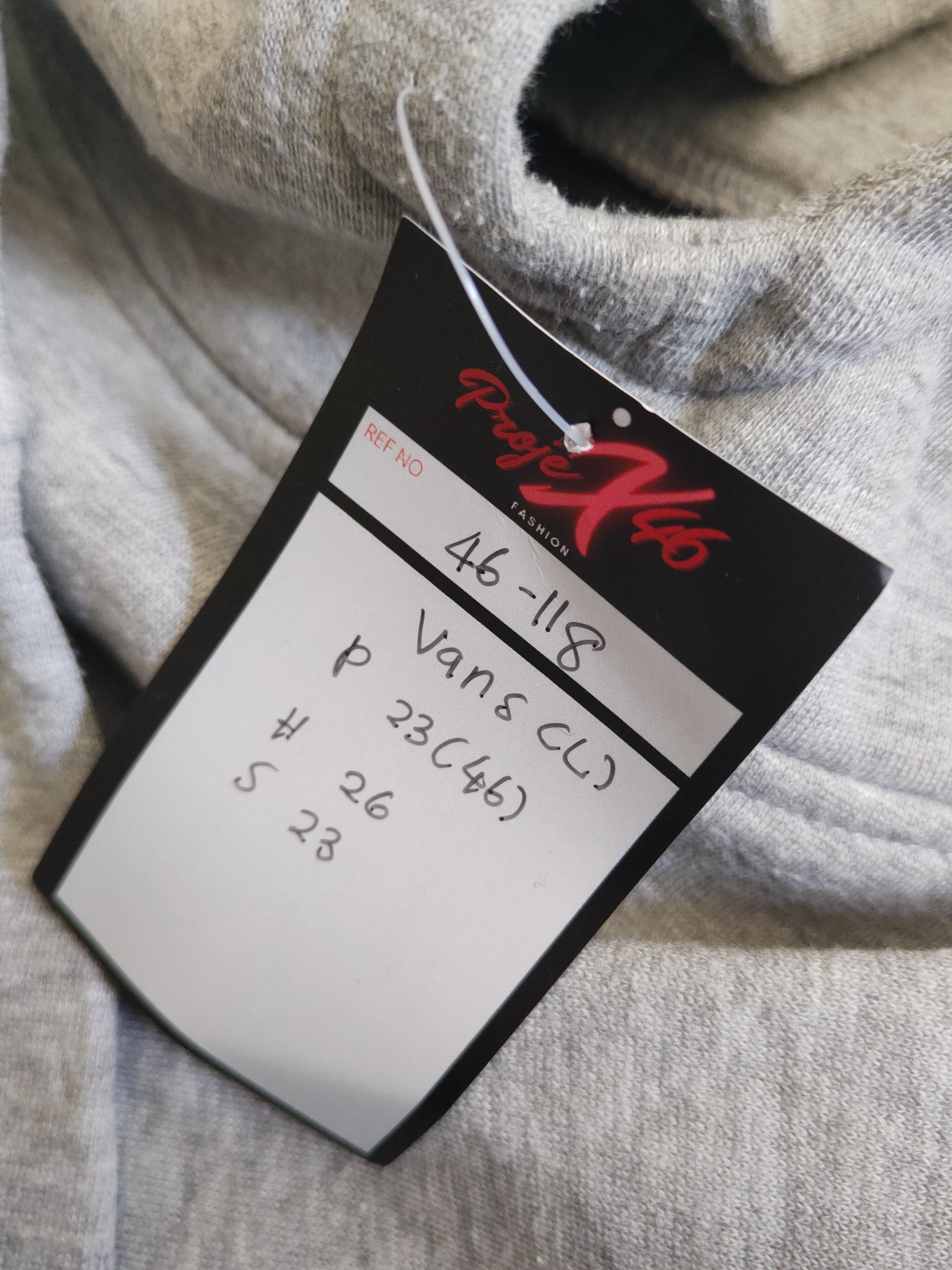 Vans DL Vans Gray Hoodie Sweatshirts #46-118 Size US L / EU 52-54 / 3 - 13 Thumbnail
