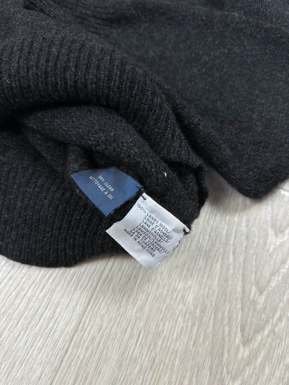 Polo Ralph Lauren × Ralph Lauren × Vintage Vintage Polo Ralph Lauren 1/4 Zip Wool Sweater 90s Size US XL / EU 56 / 4 - 6 Thumbnail