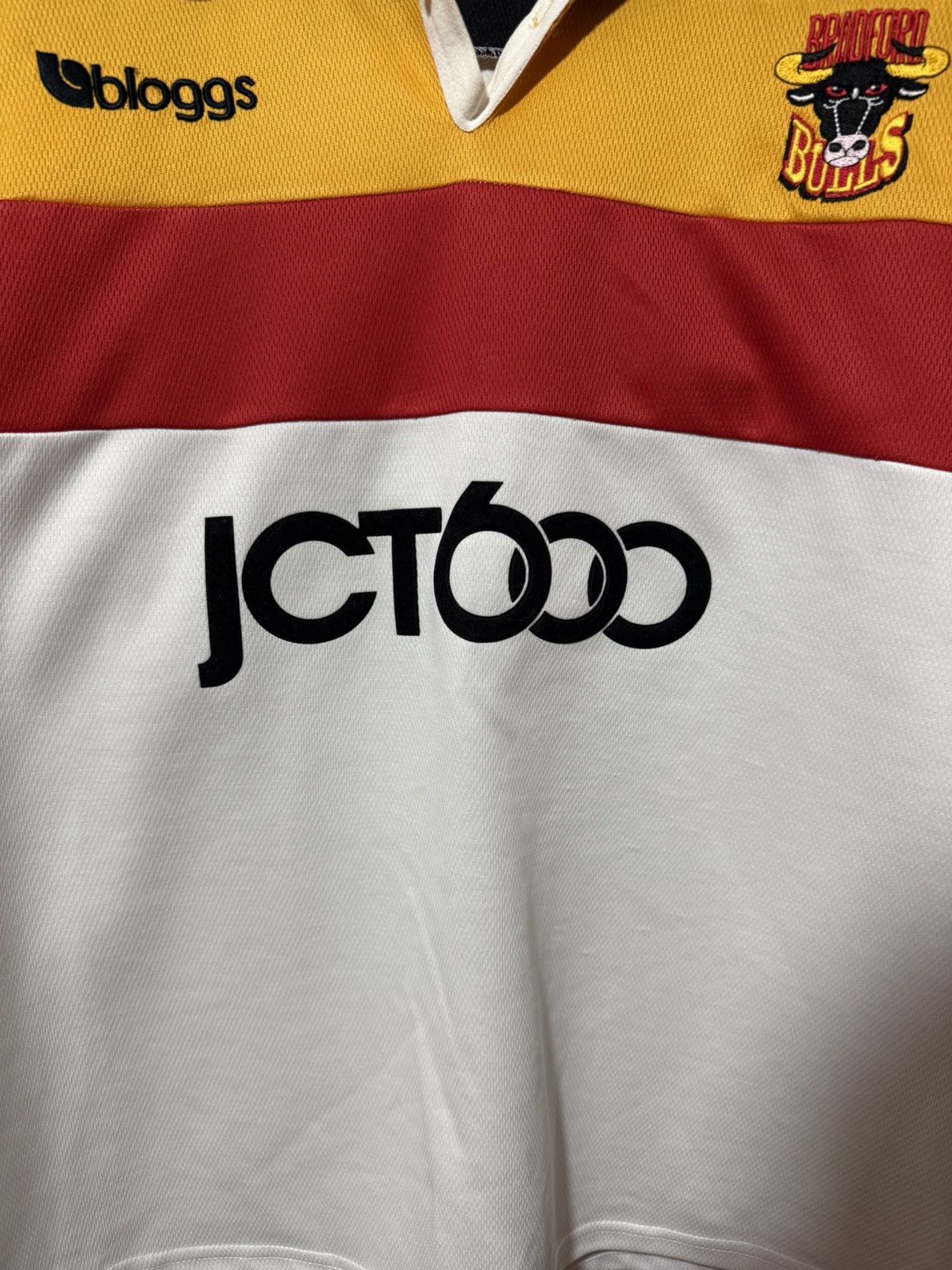 Vintage Vintage Bradford Bulls 2002/2003 Home Rugby Shirt Jersey Size US XXL / EU 58 / 5 - 6 Thumbnail